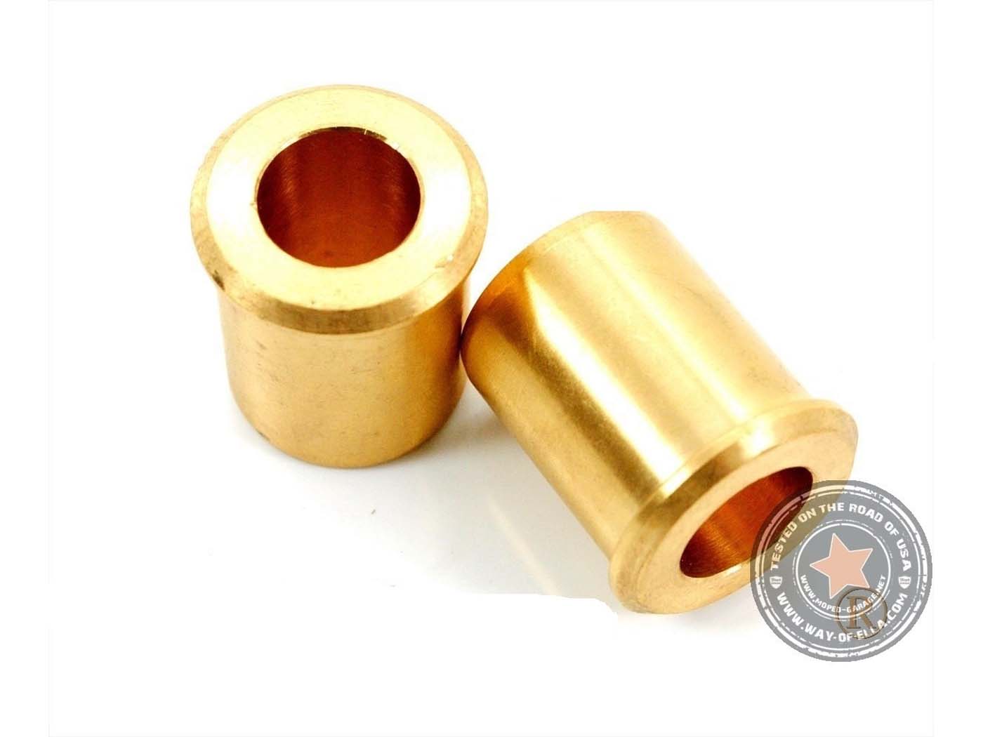 Pränafa Mosazné pouzdro ložiska kyvné vidlice 12,05 mm x 19,52 mm pro Zündapp Bergsteiger M 50, Moped 25 Typ 434, Automatic 444, Star 1, 2, ZA 25, ZD 10, 40, ZL ZR 20, ZX MG00002717