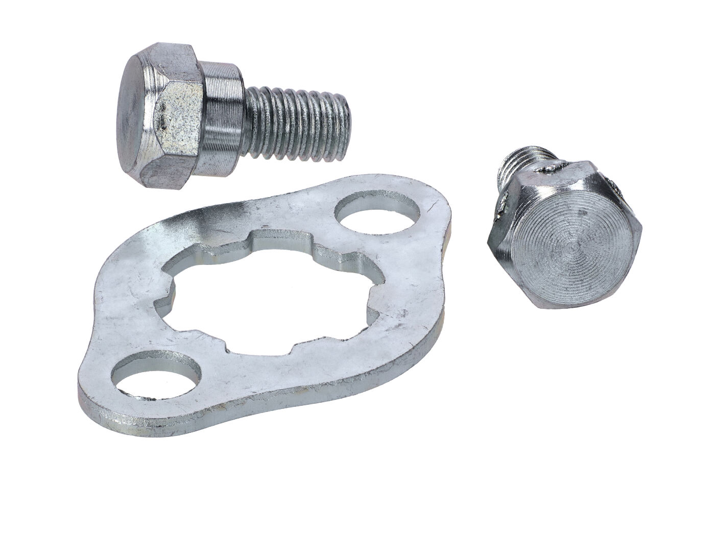 Diverse / Import Zajišťovací podložka a šroub předního pastorku pro Honda MB8, NT, MT8, MTX, MT 54108