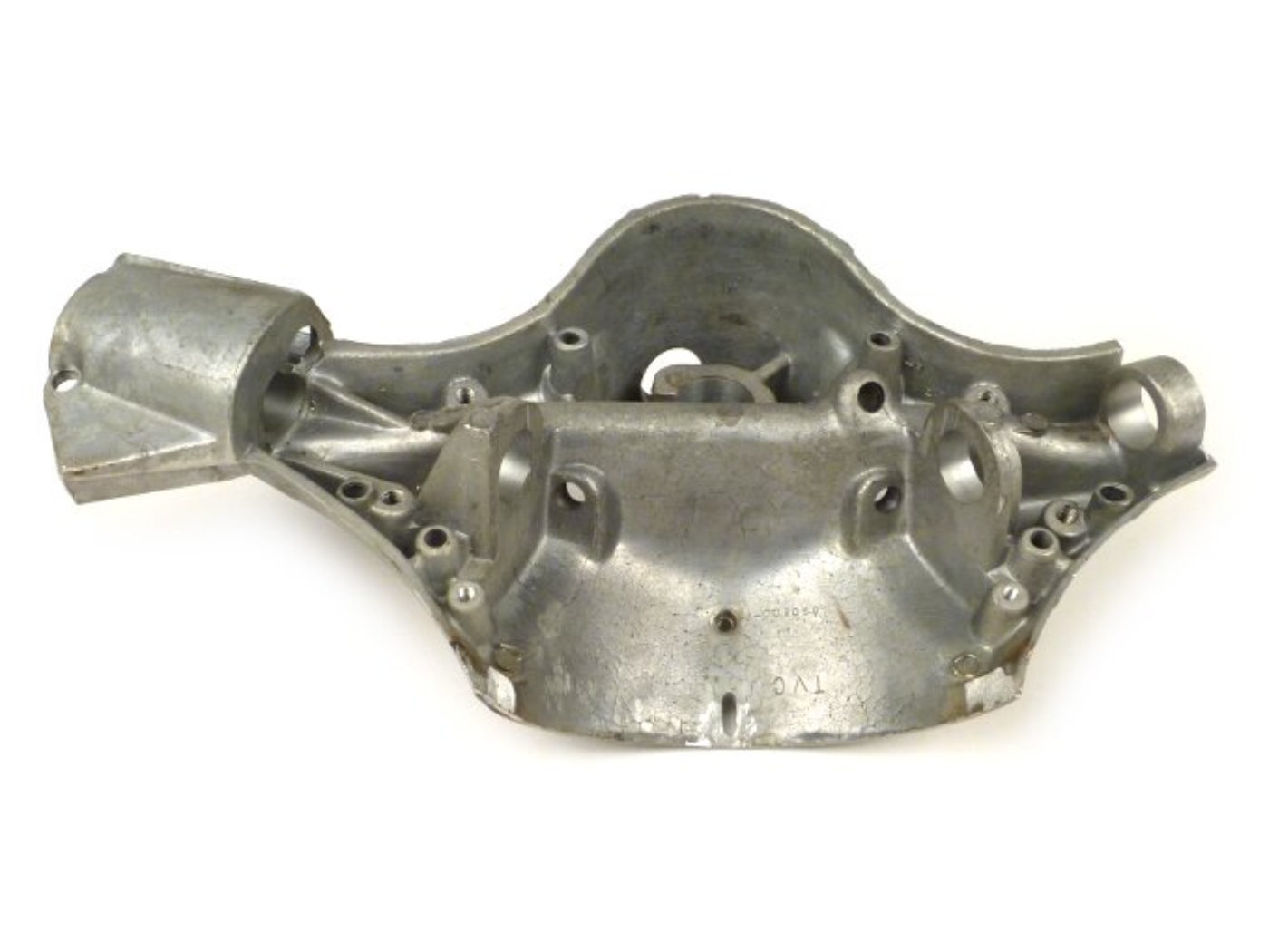 OEM Standard Spodní díl řídítek / spodní díl krku řízení, hliníkový polotovar, pro Vespa P, PX do 1998 (s bubnovou brzdou) 53314