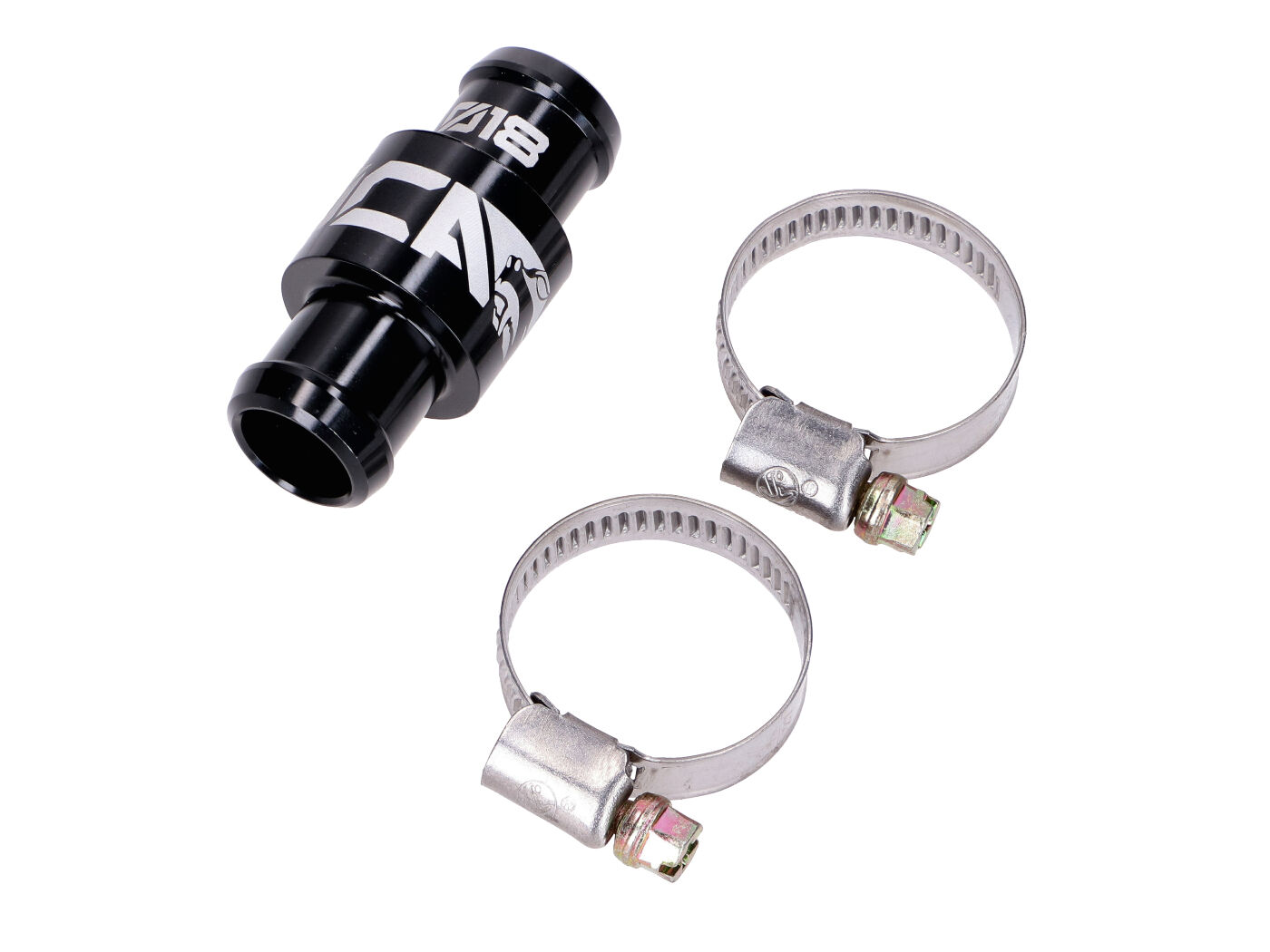 Voca Racing Adaptér vodní hadice VOCA 18 mm pro teplotní čidlo Voca / Koso se závitem 1/8? VCR-RD11T.18