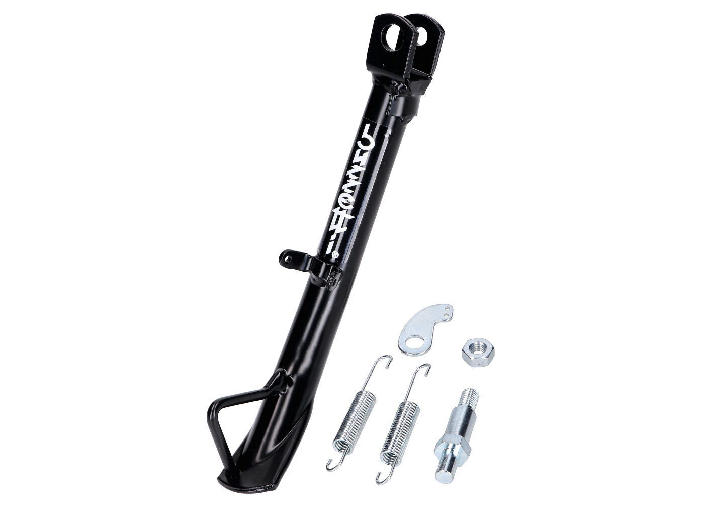 Boční stojan Buzzetti černý pro Piaggio Liberty S 125, 150 4S 3V I-GET E5 BZA54160