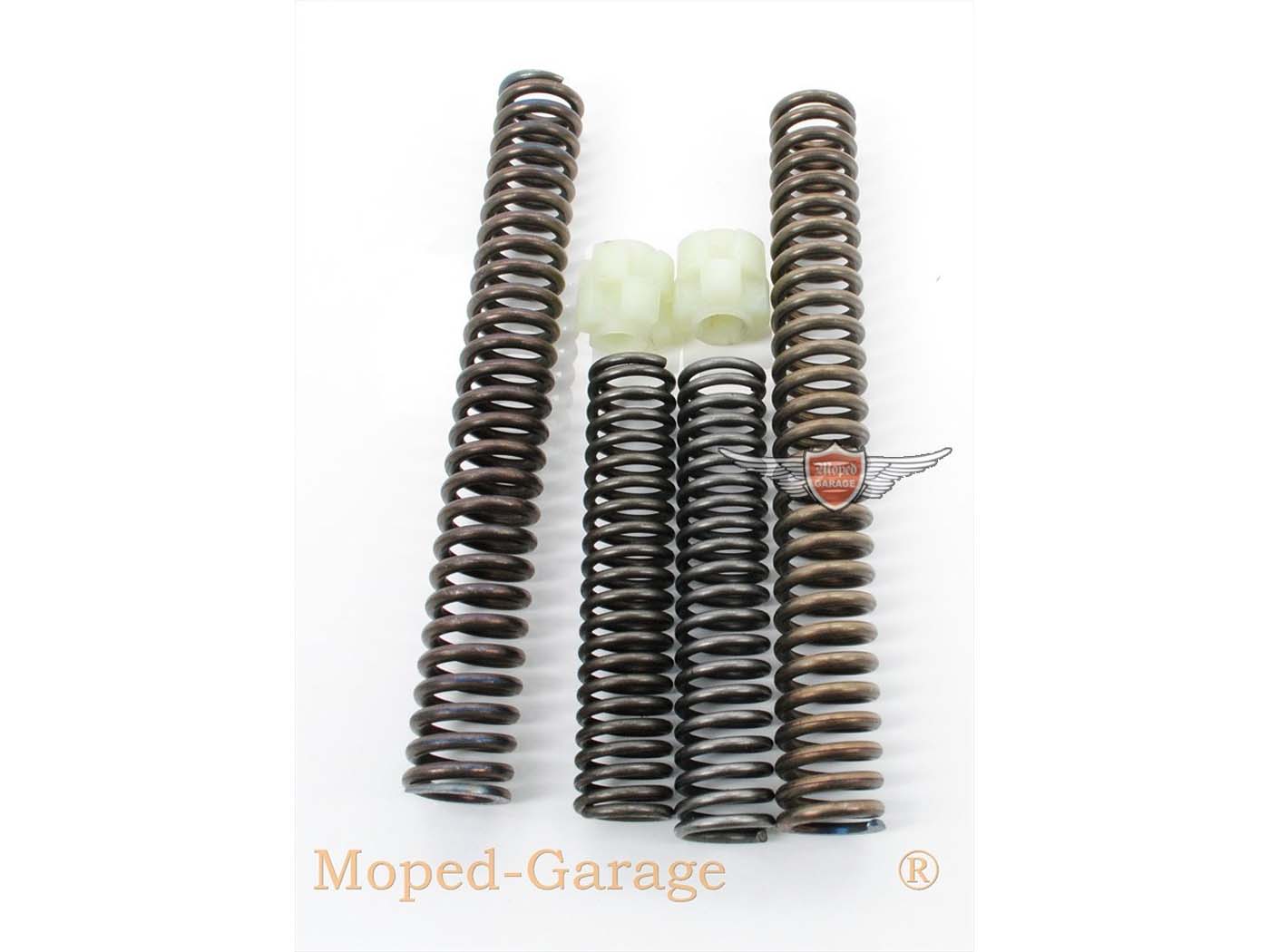 Diverse / Import Sada ocelových pružin vidlice, 6dílná pro Kreidler Florett RS K54/53, RSH, TM, GT Mokick KKR MG00026239