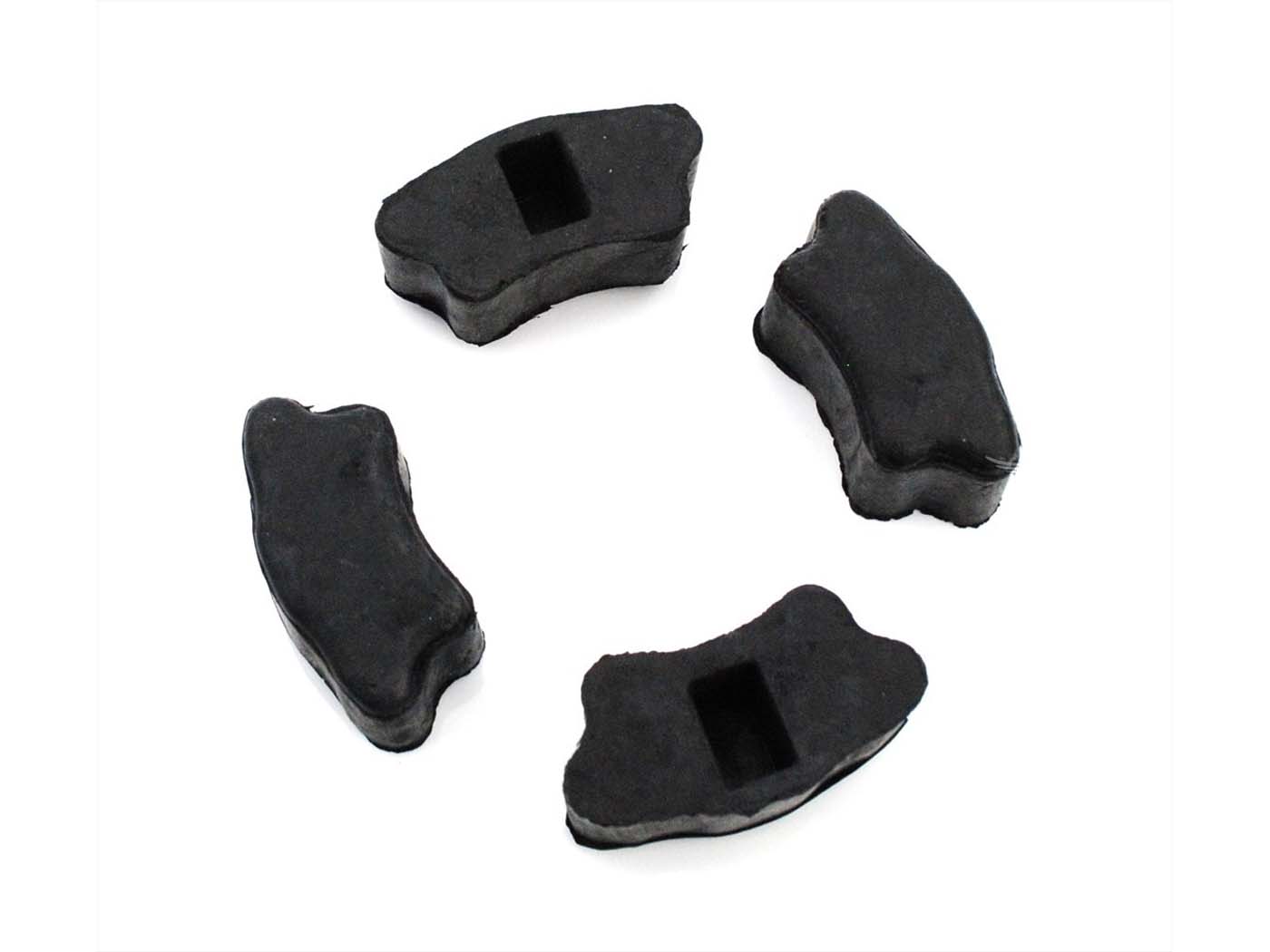 Diverse / Import Černá guma tlumiče, sada 4 ks, pro Honda Dax MG00027429