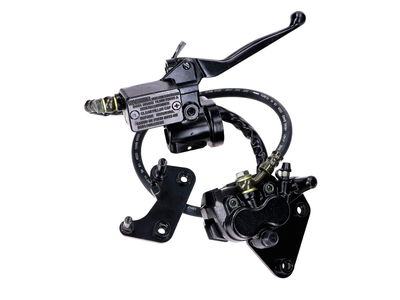 101 Octane Sada na přestavbu na kotoučovou brzdu D=220 mm pro Simson S51 IP54060