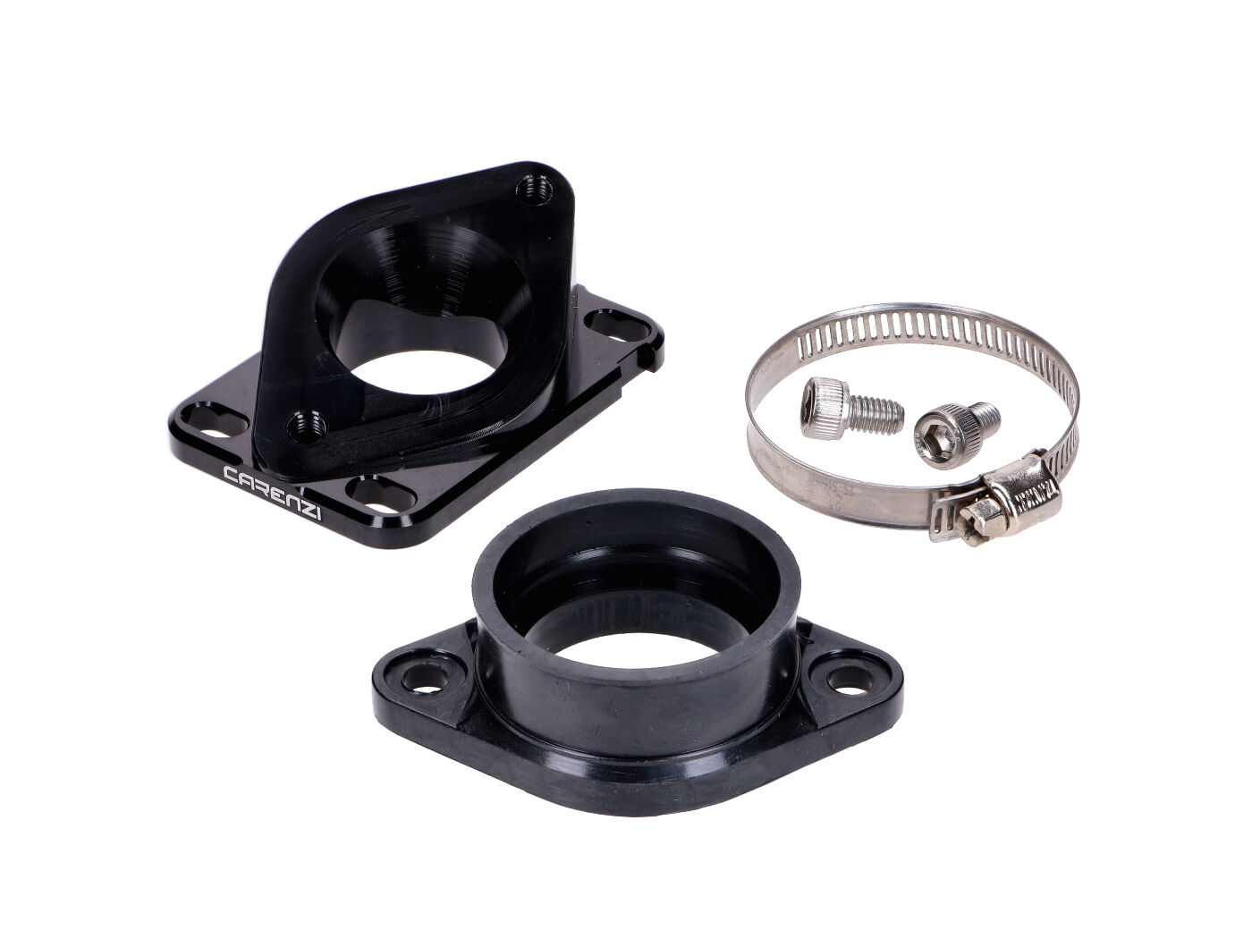 Carenzi příruba 30–34 mm pro Minarelli AM6, Derbi, karburátor PWK 34 mm 54443