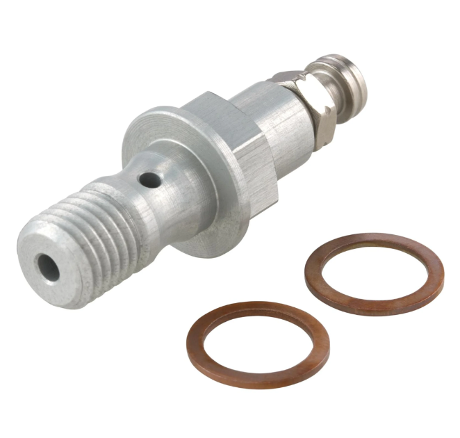 Dutý / banjo šroub s odvzdušňovacím šroubem STAHLBUS M10x1 mm, SB130111