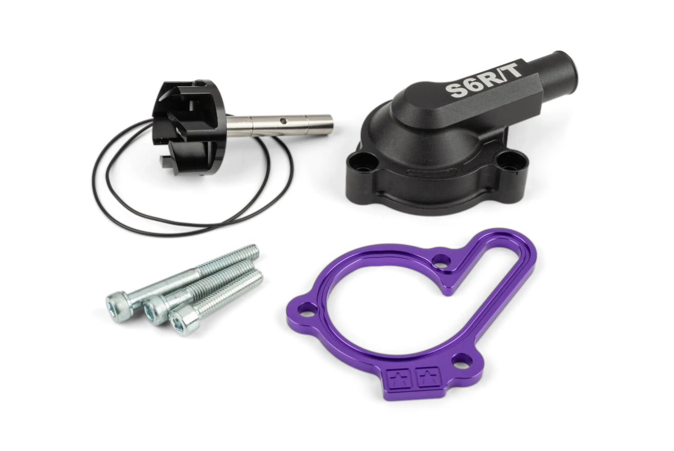 Vodní pumpa Stage6 R/T Derbi Euro 3 / 4, fialová podložka