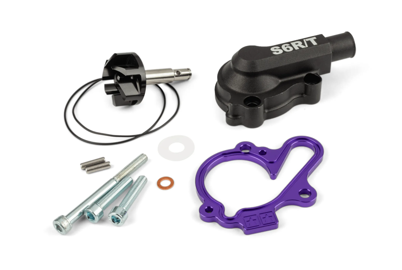 Vodní pumpa Stage6 R/T Minarelli AM6, fialová podložka