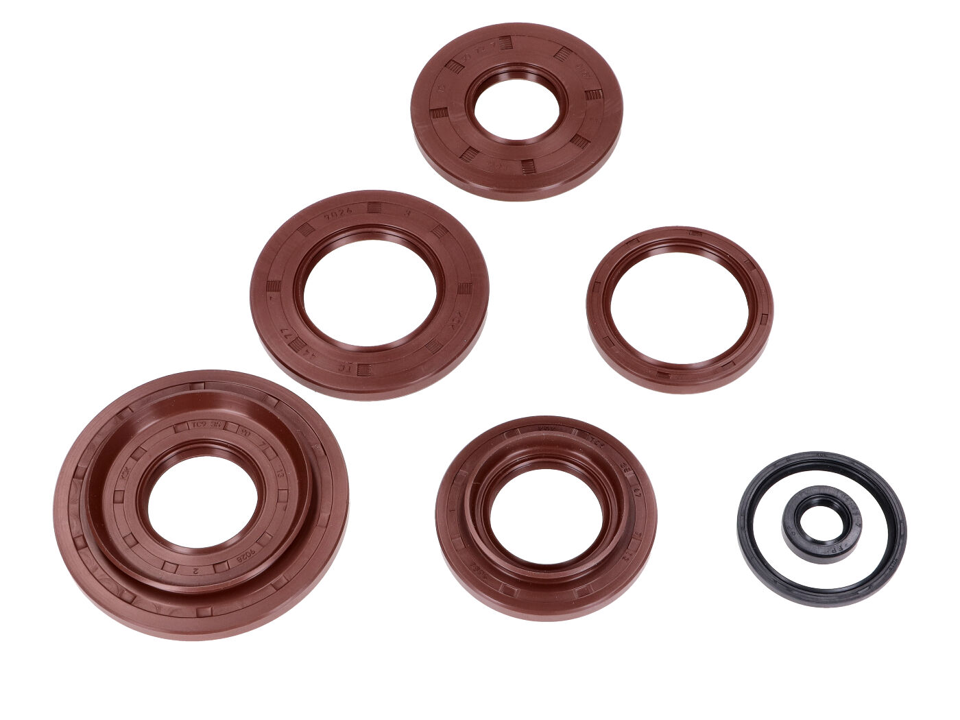 Sada gufer motoru Naraku FKM Premium pro Honda CR 250 1992–2001 NK104.55