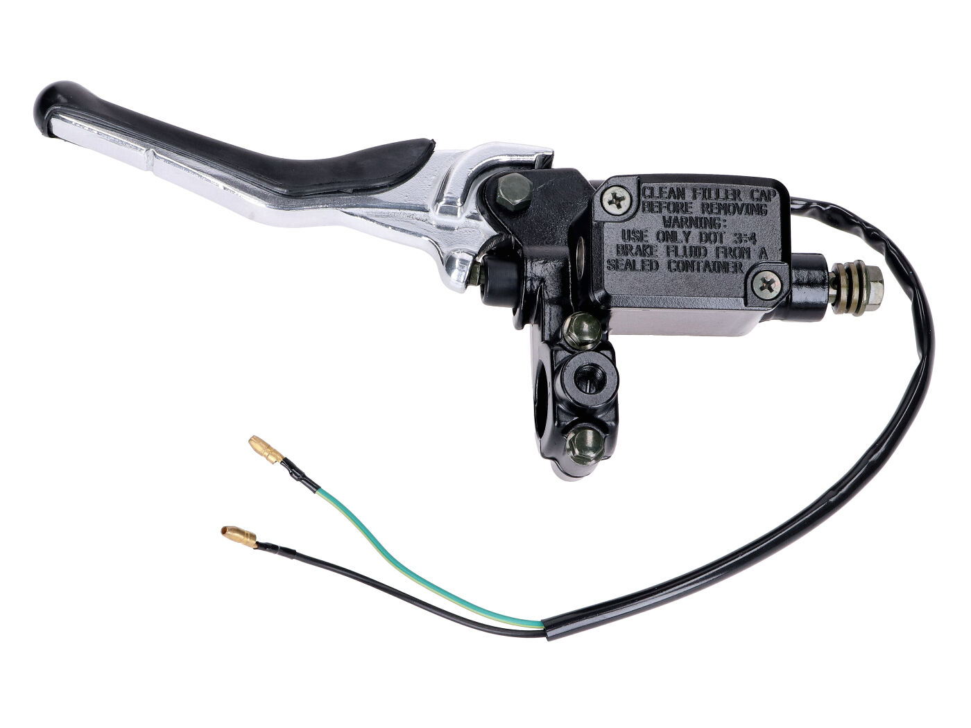 TNT Brzdová pumpa / brzdový válec levý Yamaha Aerox 50, MBK Nitro 50 2001-2008 49063