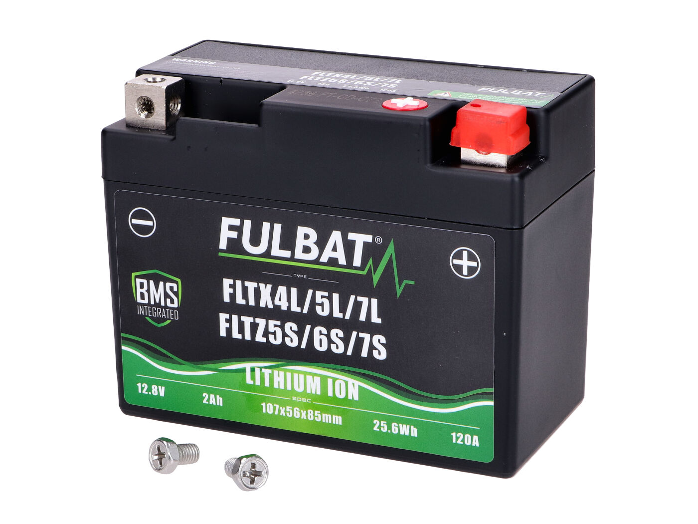 Baterie Fulbat FLTX4L/5L/7L - FLTZ5S/6S/7S Lithiová LiFePO4 12V 2Ah 120A FB560635