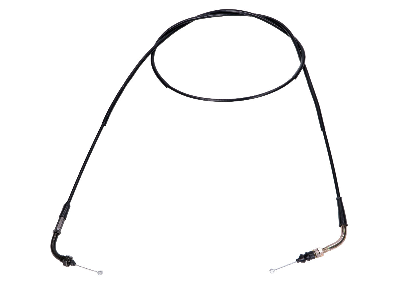 Lanko plynu Naraku PTFE 200 cm pro Kymco Agility, čínský skútr 4taktní typ II (se závitem) NK811.31