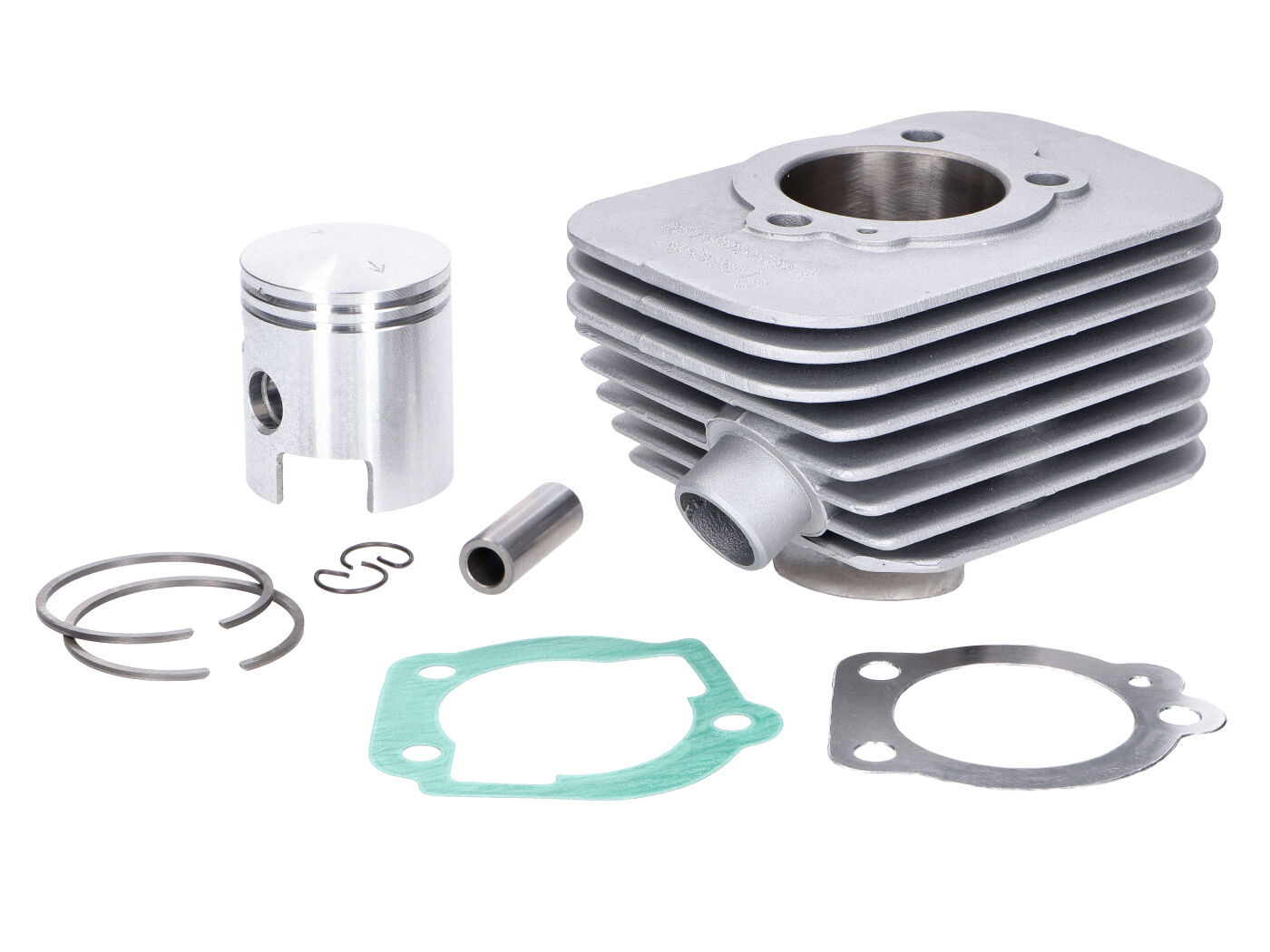 Sada válce Athena hliníková d=43 mm 63 ccm, pístní čep 12 mm pro Piaggio Bravo, Ciao, Grillo, Si Mofa 54032