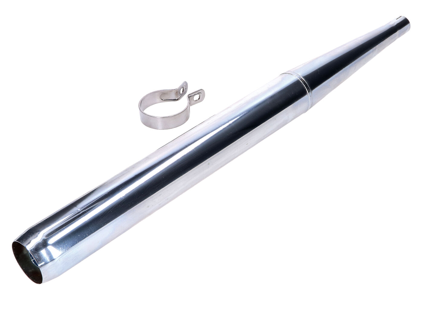 Diverse / Import Chromovaný výfuk pro Zündapp CS50, ZD40 54635