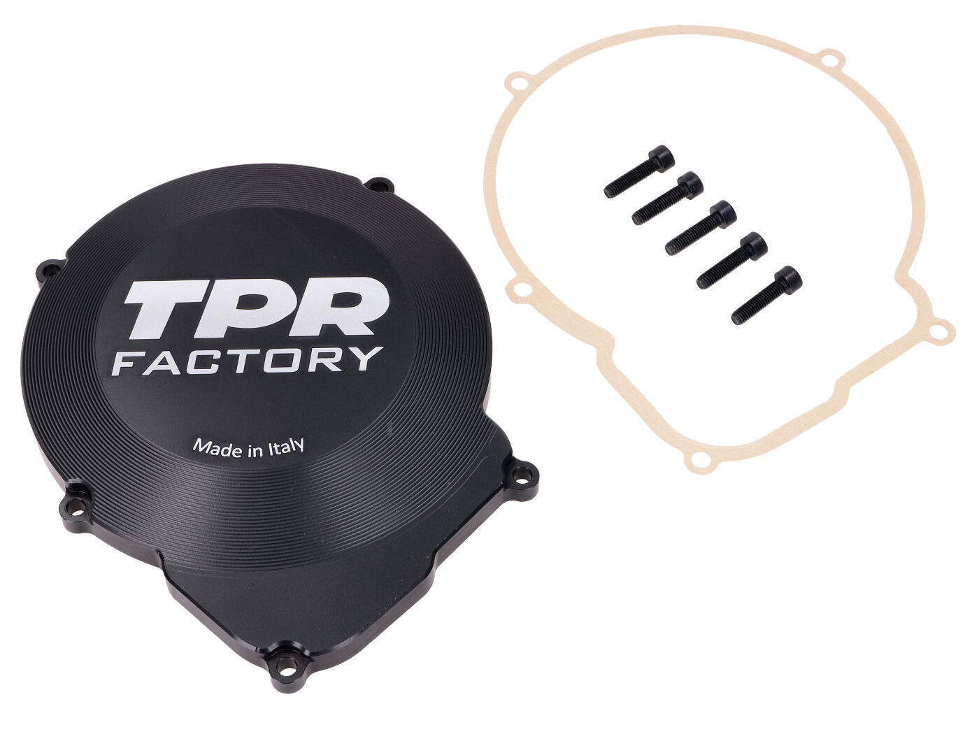 Top Performances Kryt zapalování TPR Factory na skříň motoru, černý, pro Minarelli AM6 50cc LC, Aprilia RS, Beta RR, Peugeot XPS TP-99CAAM010N