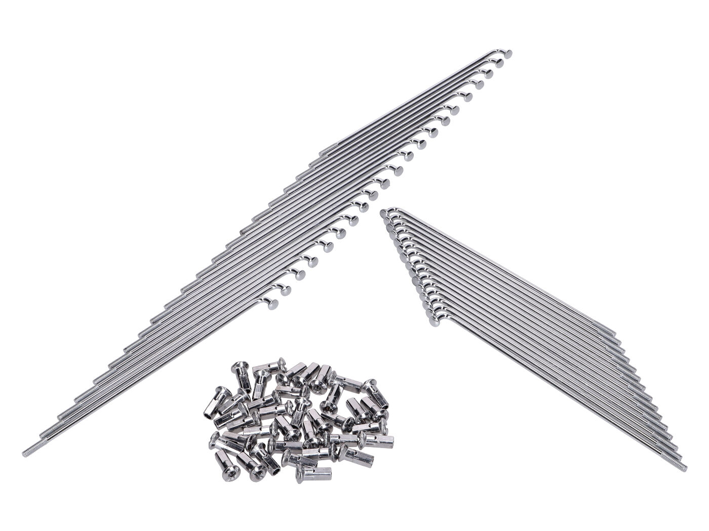 Schmitt Sada drátů 16 palců chrom pro Simson S50, S51, S70, S53, S83 Enduro STT54838