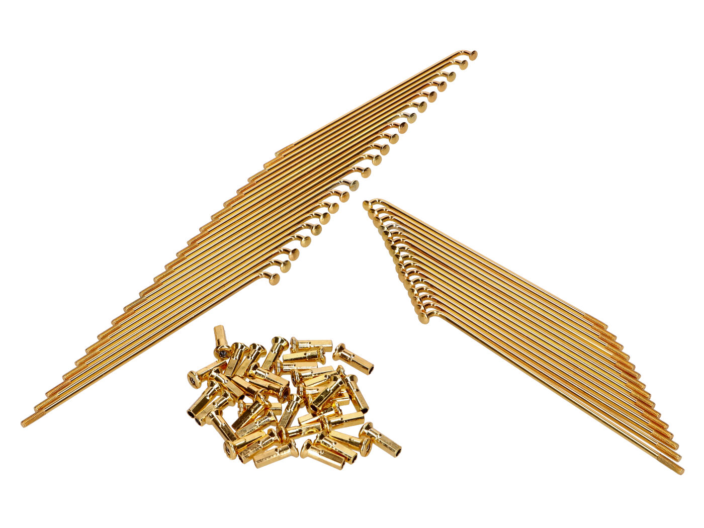 Schmitt Sada drátů 16 palců zlatá pro Simson S50, S51, S70, S53, S83 Enduro STT54840