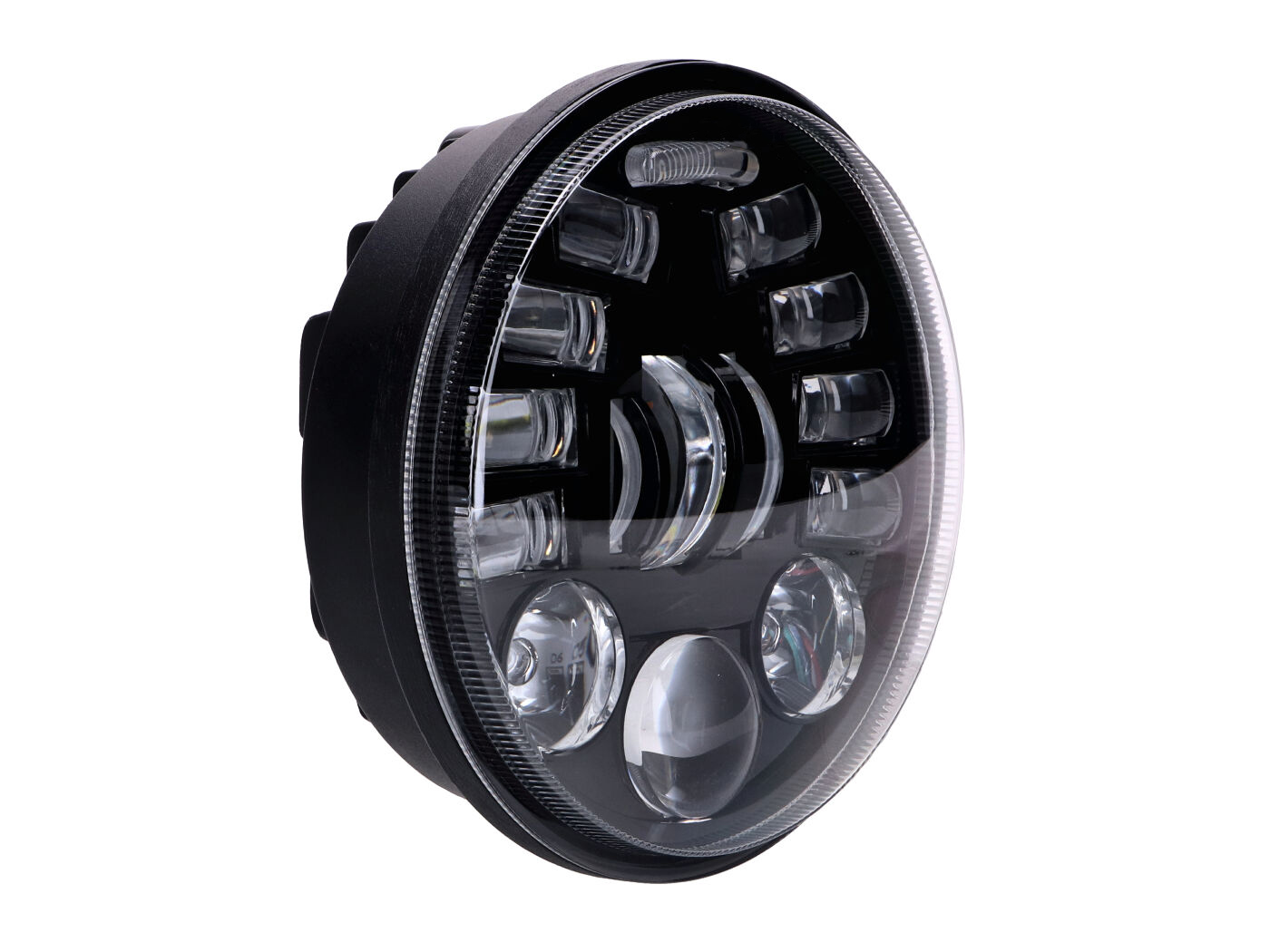 Diverse / Import Světlomet LED Custom D=146mm 5,75" V7 pro Simson S50, S51, S70, S53, S83 Enduro 54849