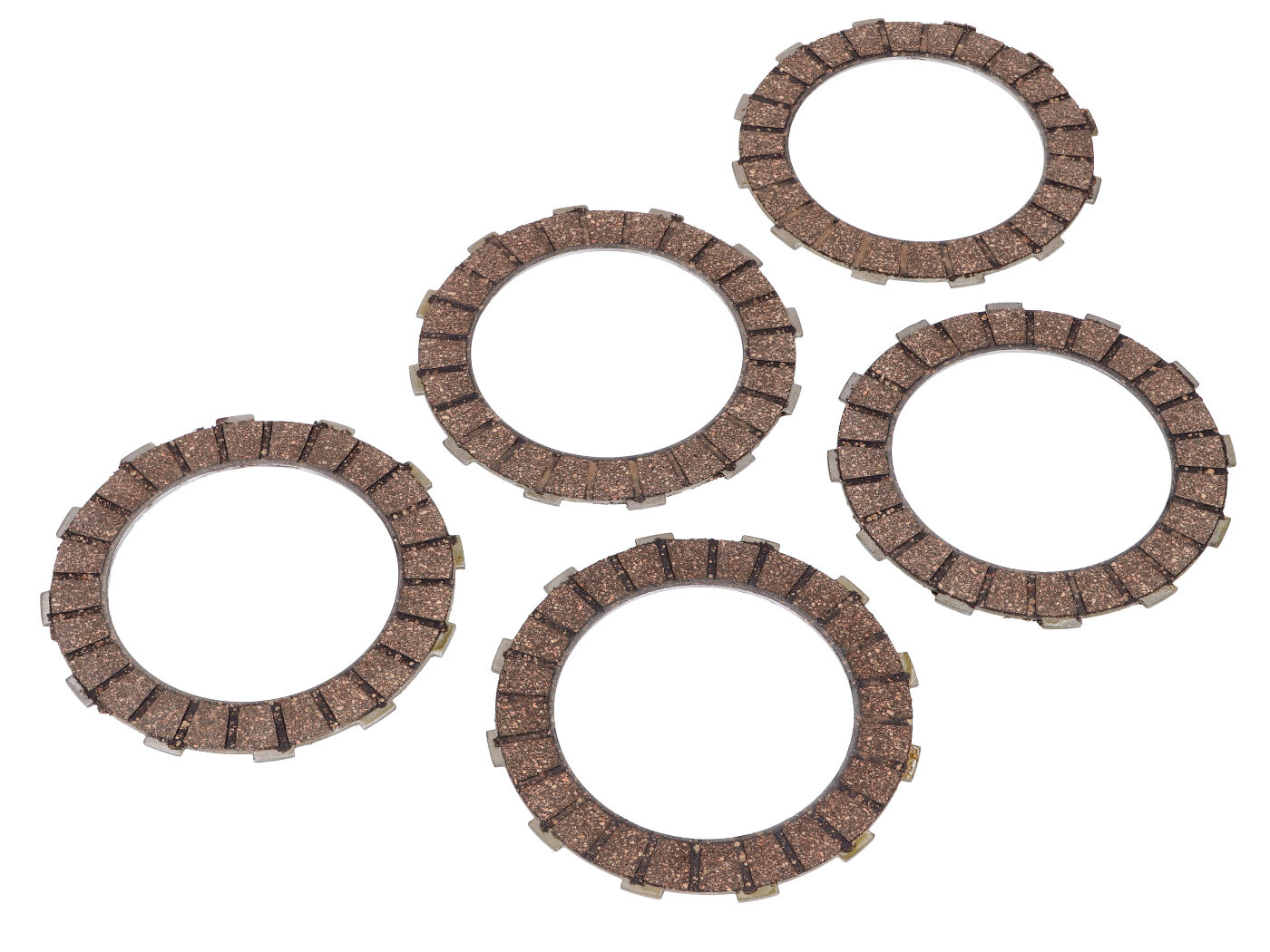 Schmitt Sada třecích spojkových lamel 5dílná pro Simson S50, S51, S70, S53, S83 Enduro 54865