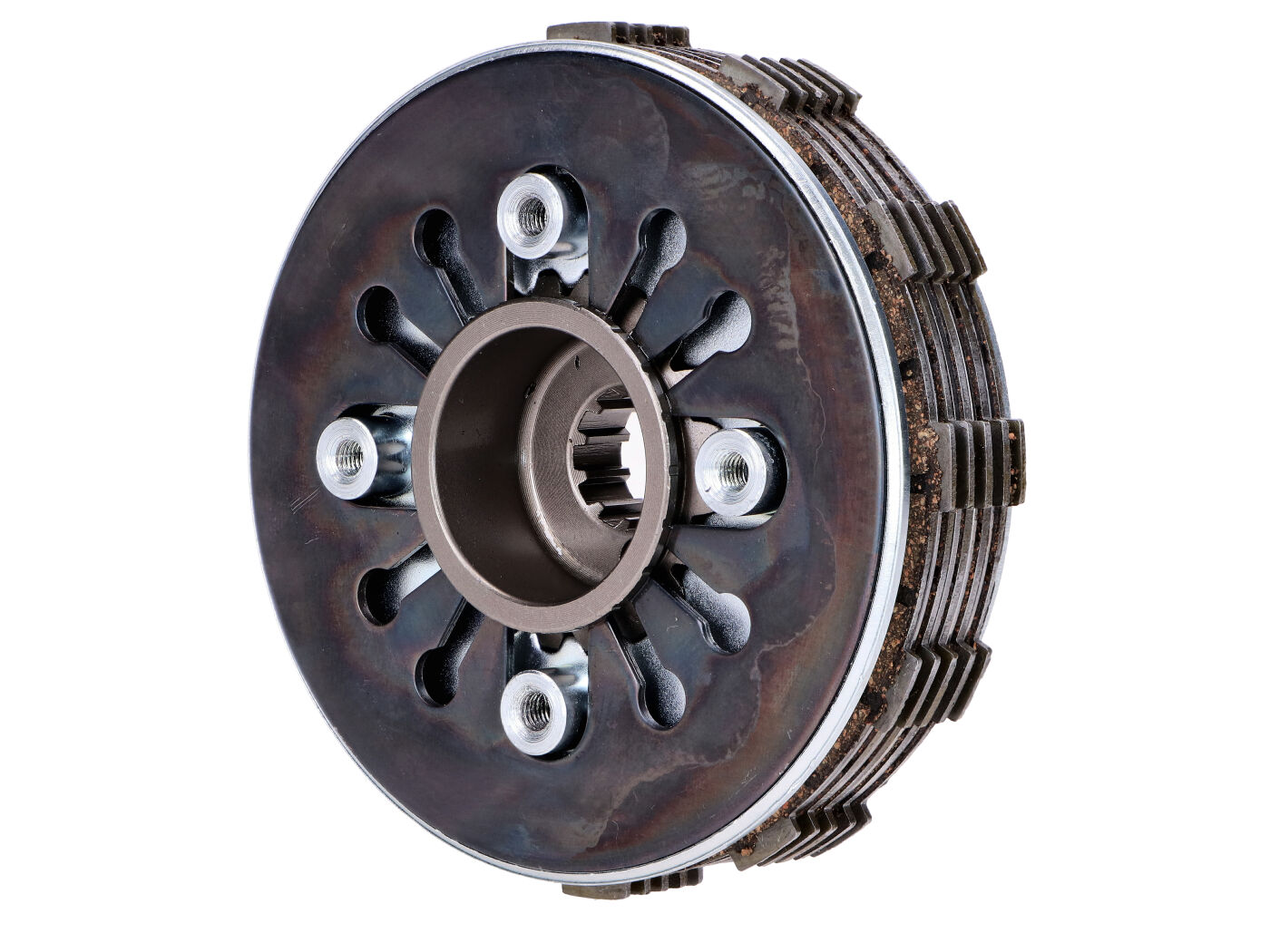 Schmitt Kompletní spojková sada 5 lamel 1,0 mm hliníkové provedení pro Simson S50, S51, S70, S53, S83 Enduro 54875