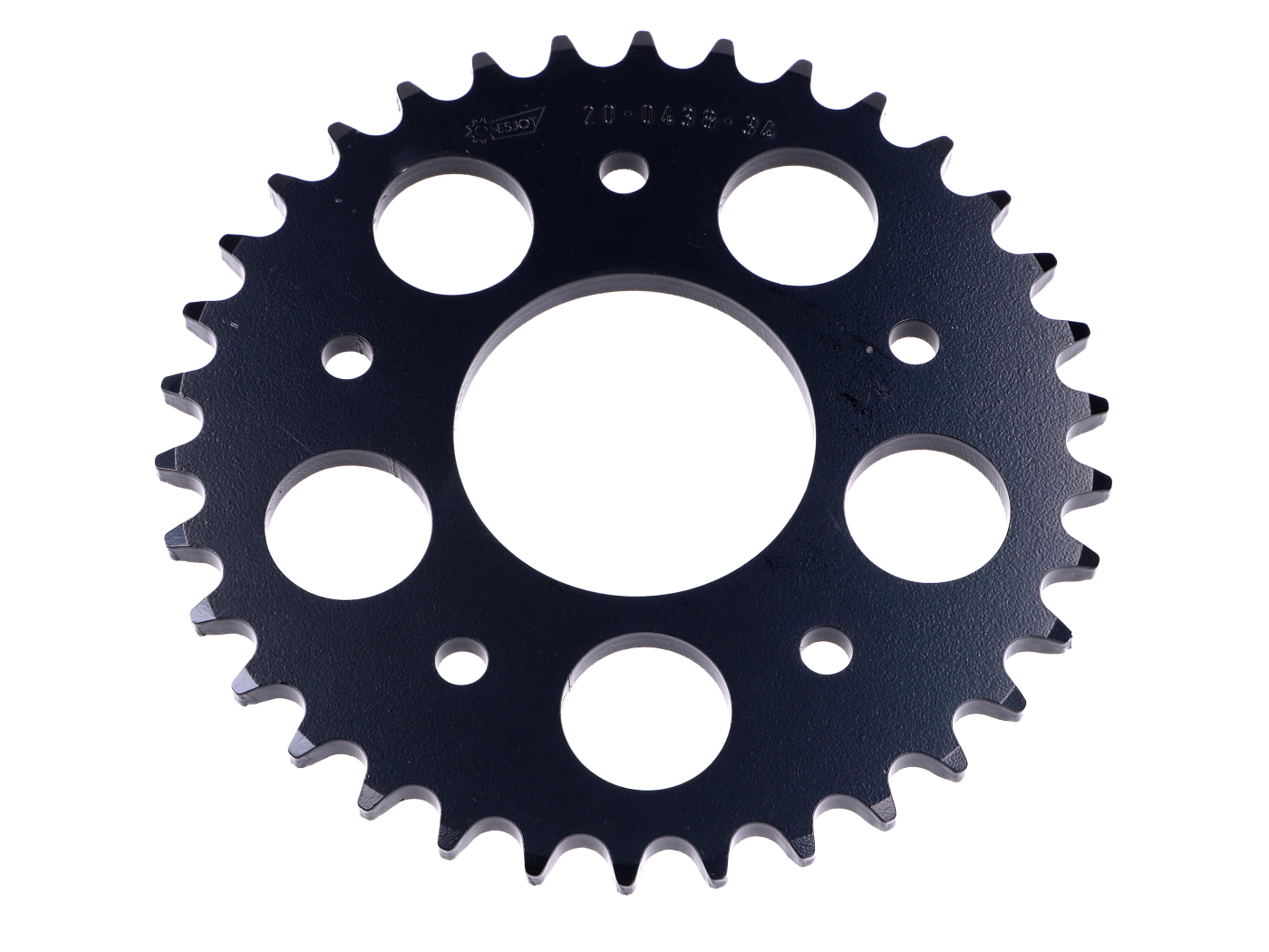 Rozeta Esjot zesílená 34 zubů černá pro Kreidler Florett RS, Mustang, RS MG00009401