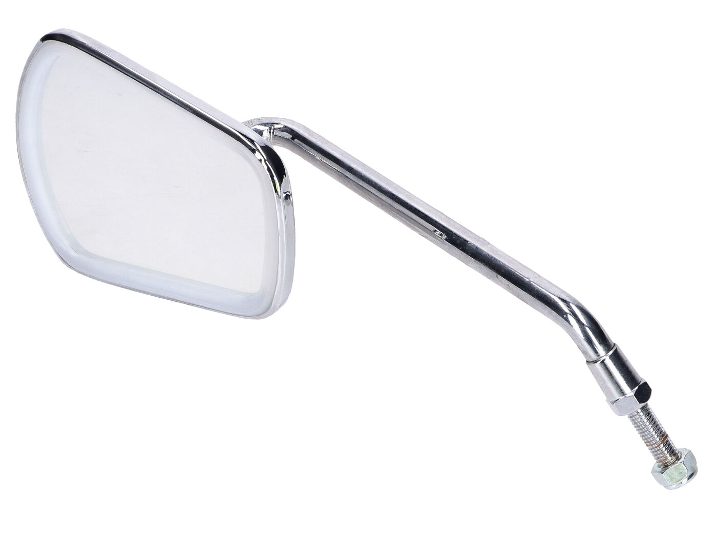 Zrcátko Cuppini chrom 115x90mm 170mm M8x26 pro Zündapp, Kreidler, Hercules, Puch, Simson MG00077297