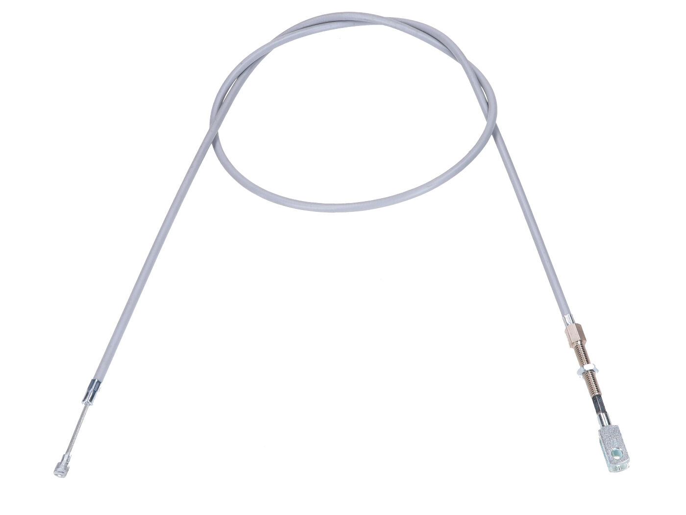 MOGA Přední brzdové lanko šedé 2000 mm pro KTM Ponny 2 MG00084751