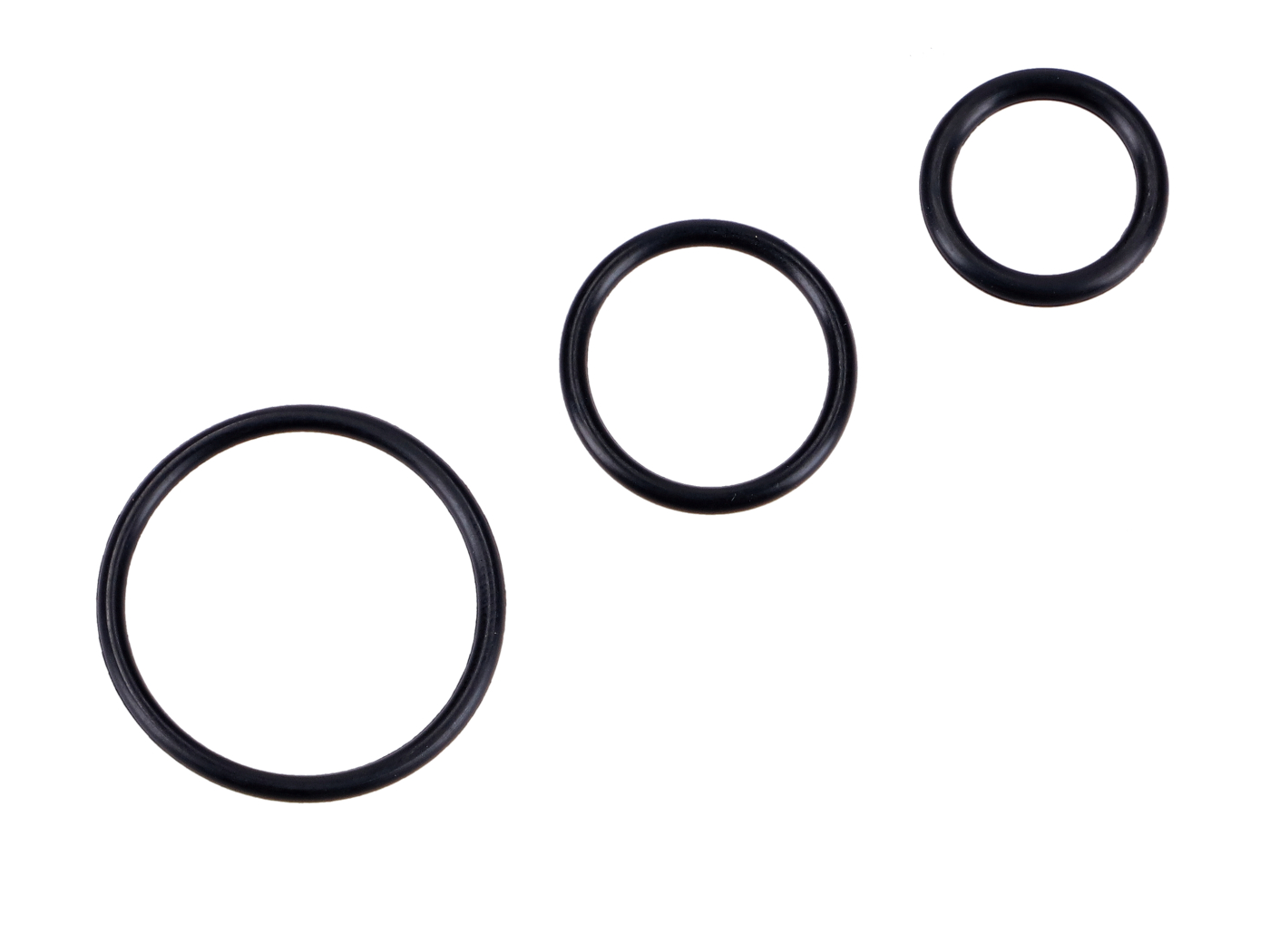 Diverse / Import Sada O-kroužků, 3dílná, gumová, černá pro Kreidler Florett RM, RMC MG00063241