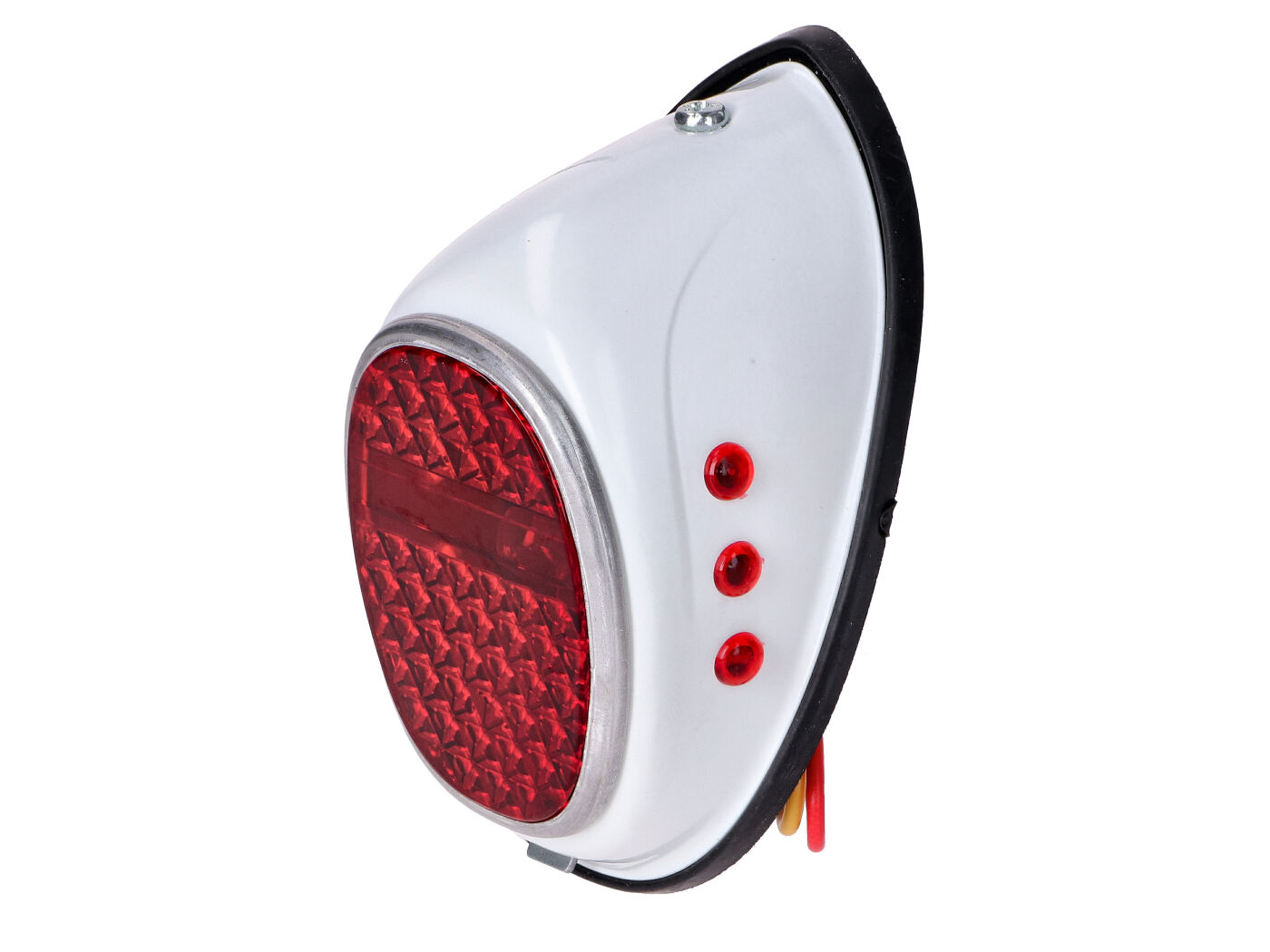 NTS Parts Zadní světlo oválné bílé 104x52mm pro Hercules moped mokick 50. a 60. léta MG00055207