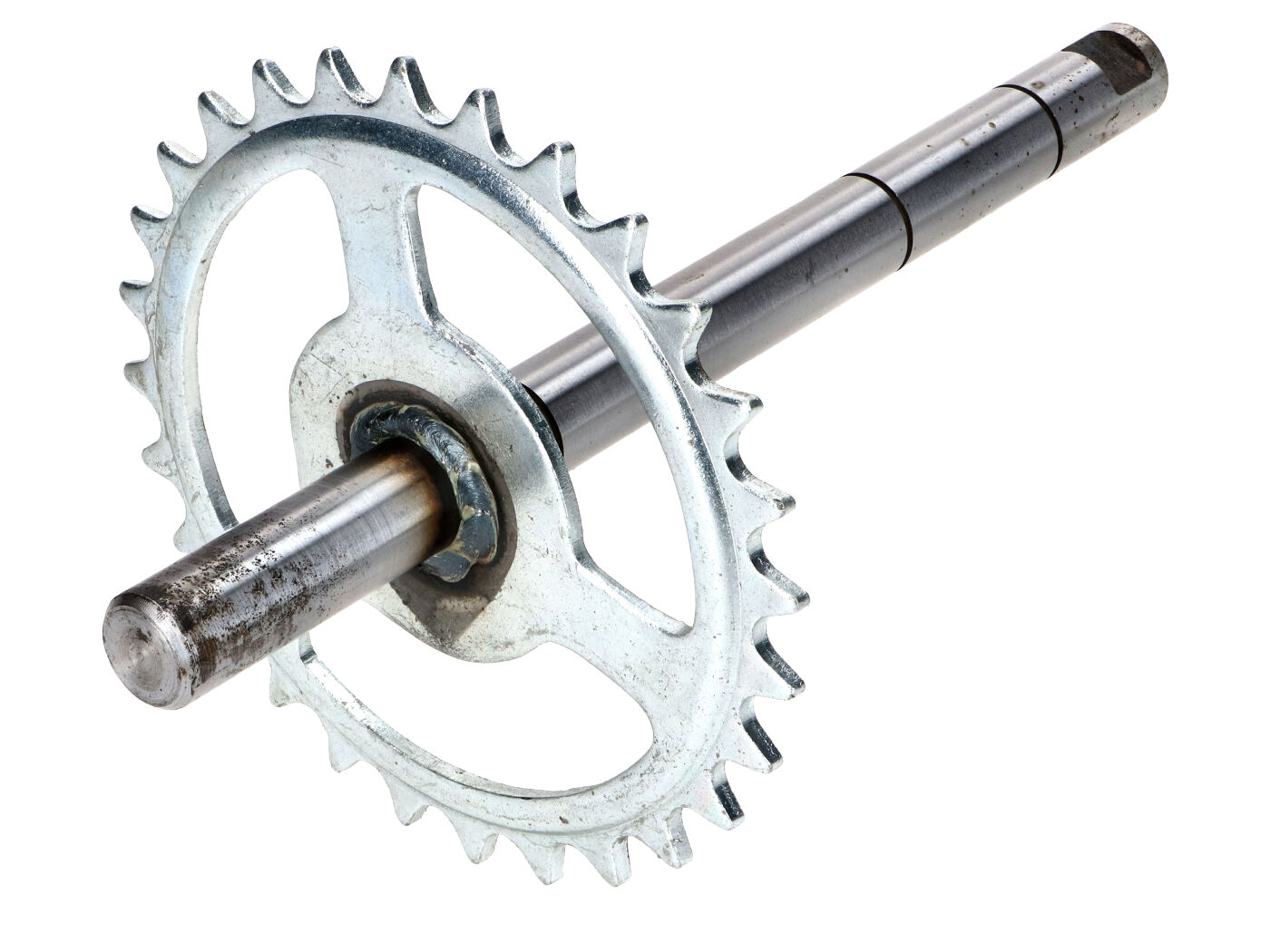 Diverse / Import Osa klik pedálů 28 zubů 16 mm 210 mm pro Mobylette, MBK 51 MG00022165