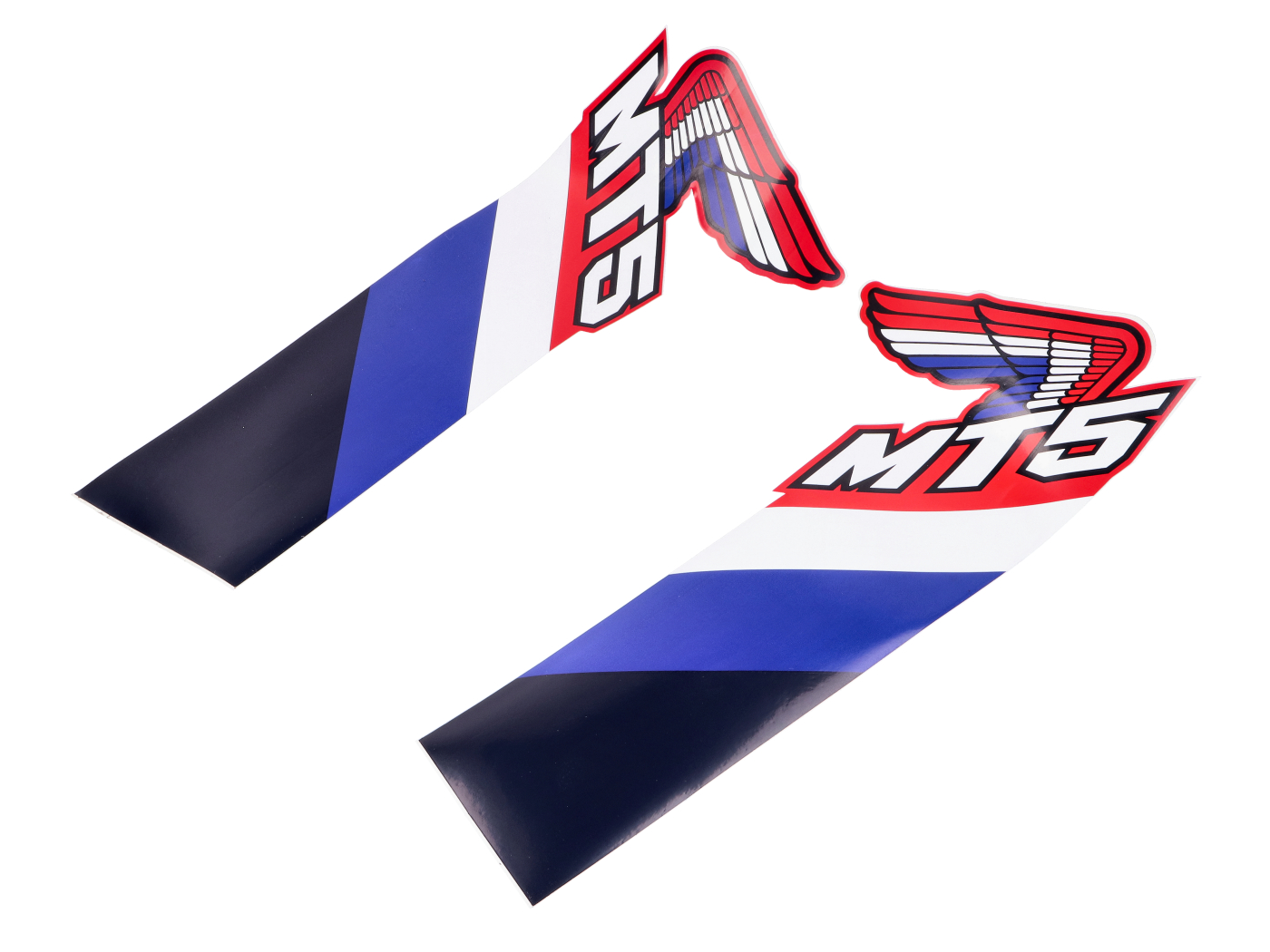 Diverse / Import Sada samolepek na nádrž, 2 kusy, MT5 vícebarevné, pro Honda MT 50 1986- Enduro Mokick MG00008356
