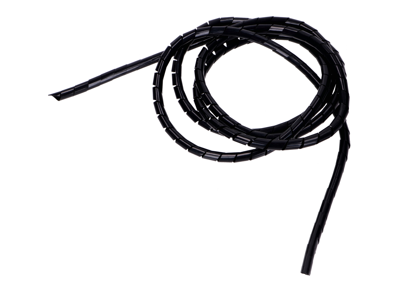 Diverse / Import Ochranná spirála na kabel / lanko, černá, 6 mm x 1,5 m MG00004429