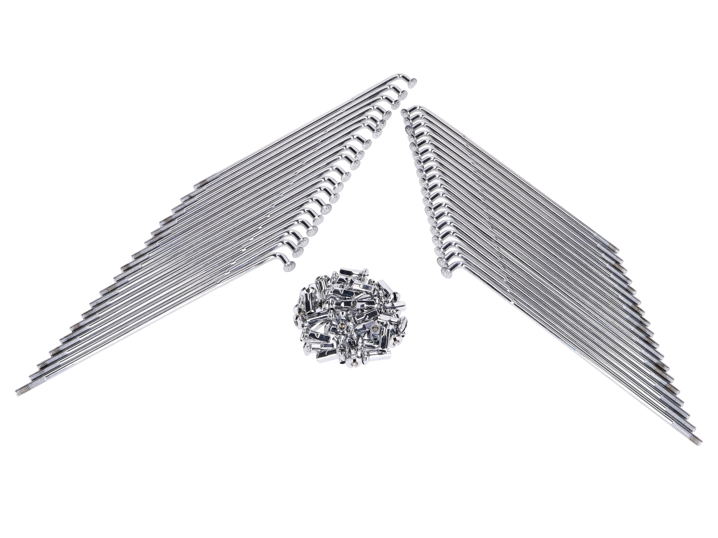 WWS Kleeblatt Sada paprsků 181 mm pro Zündapp Super, Sport Combinette 433, 515 54476