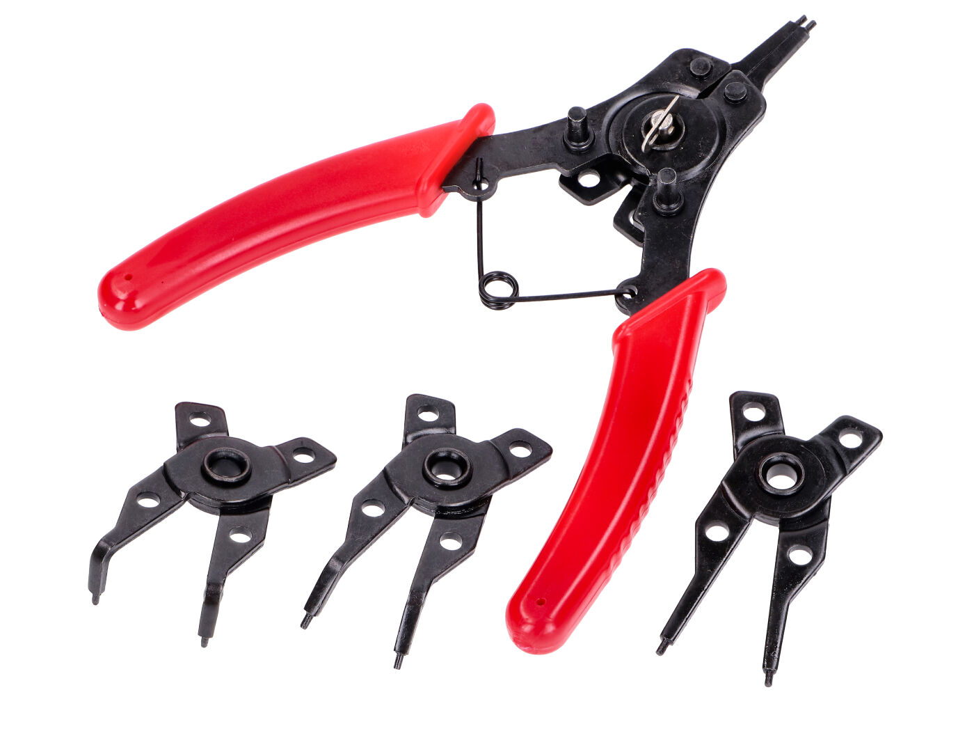 BGS technic Sada kleští na pojistné kroužky 160 mm, 5dílná 54954