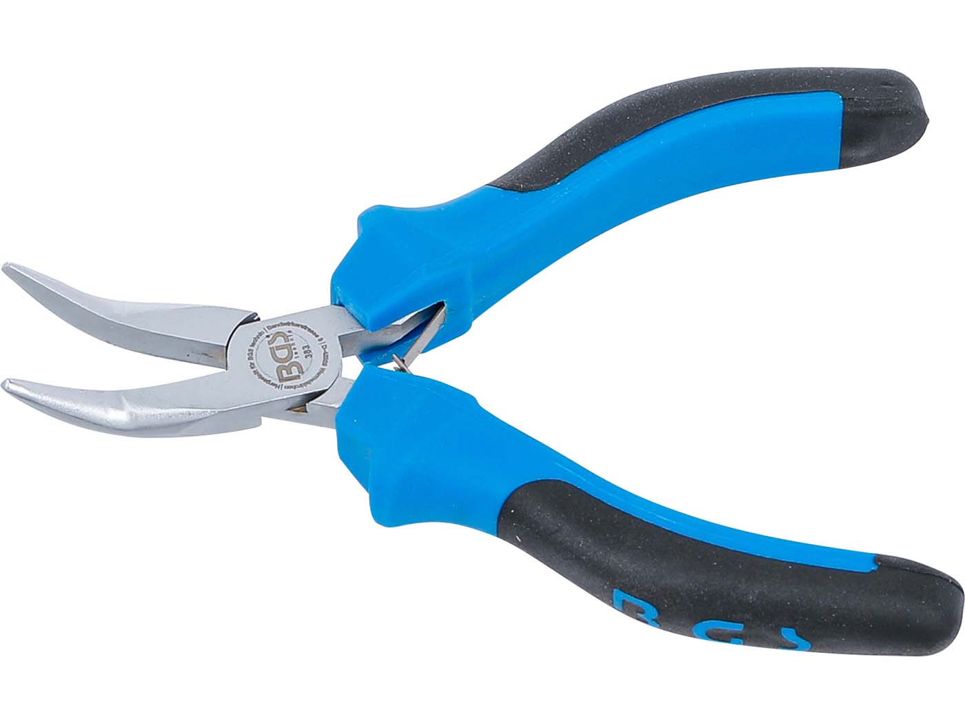 BGS technic Mini zahnuté kleště s dlouhými čelistmi 138 mm