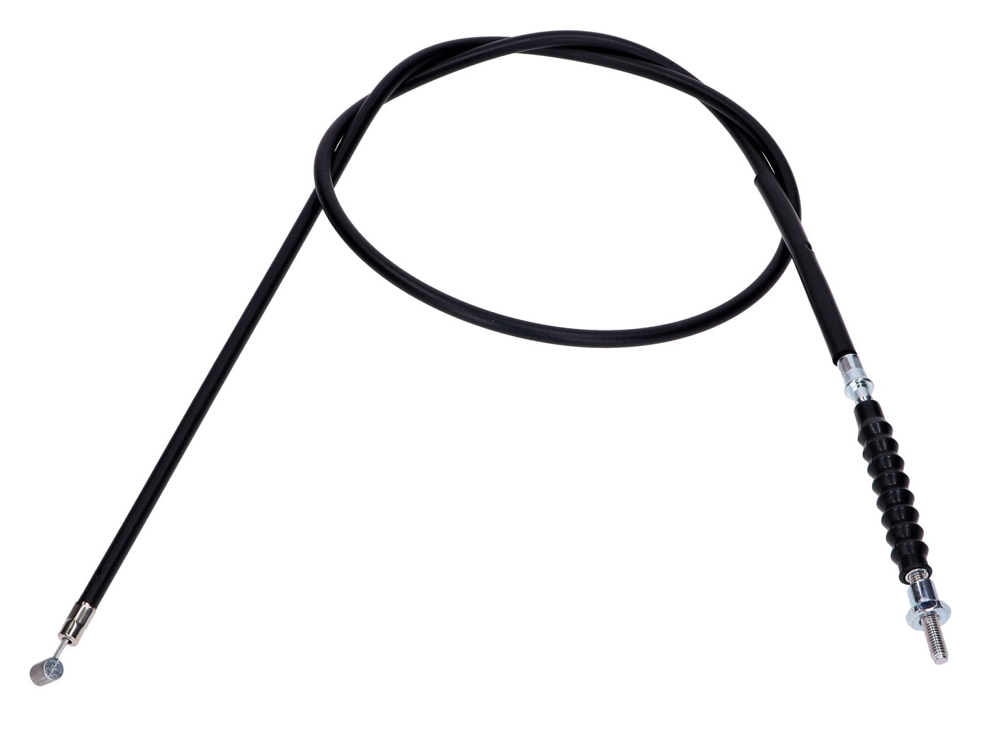 MOGA Přední brzdové lanko černé o 10 cm delší pro Yamaha DT 50 MX, TY typ 2M4 MG00084463