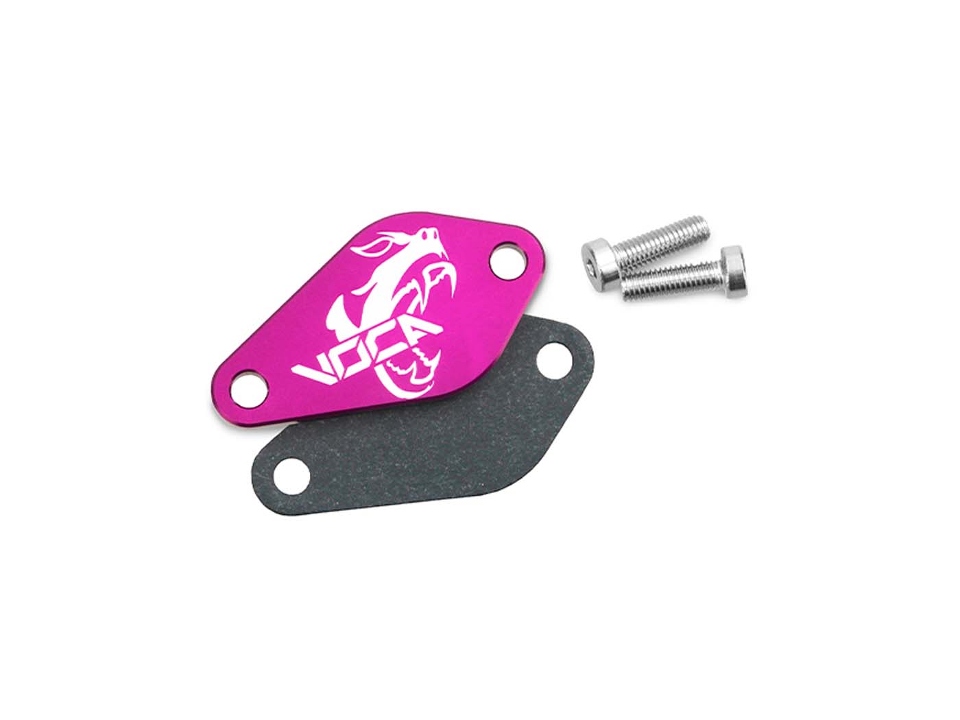 Voca Racing Kryt olejového čerpadla VOCA Style fialový pro Minarelli AM6, Derbi EBE, EBS, D50B VCR-SD70000/PU