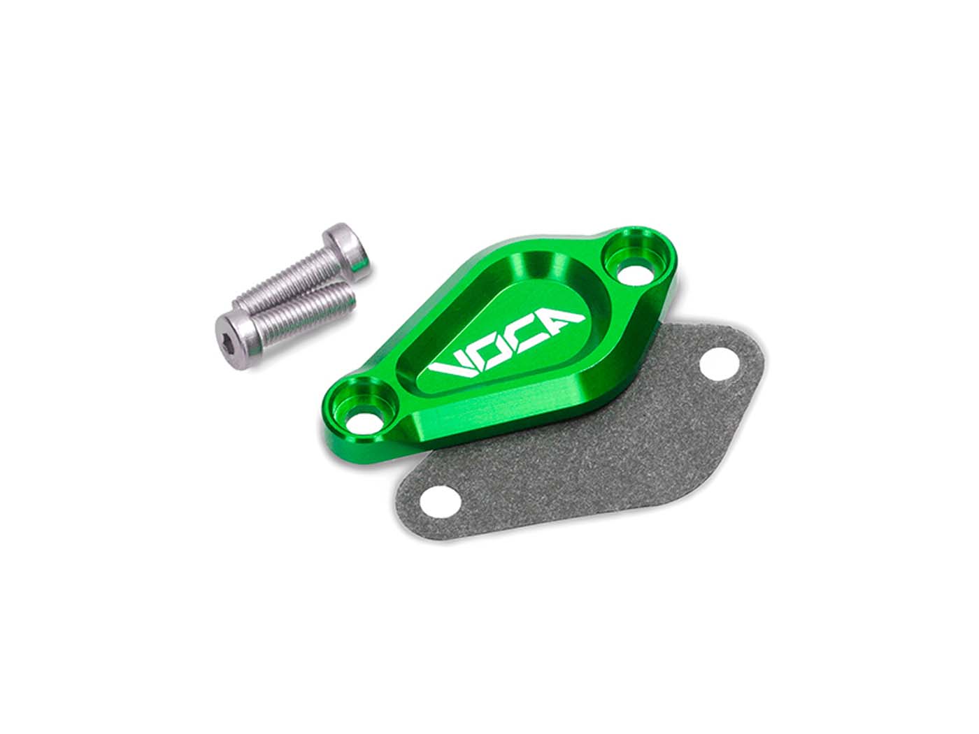 Voca Racing Kryt olejového čerpadla VOCA EVO zelený pro Minarelli AM6, Derbi EBE, EBS, D50B VCR-SD71000/GR