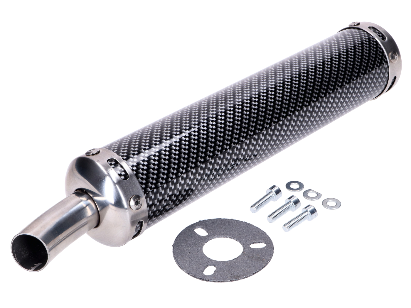 Diverse / Import Karbonový univerzální tlumič výfuku 55176