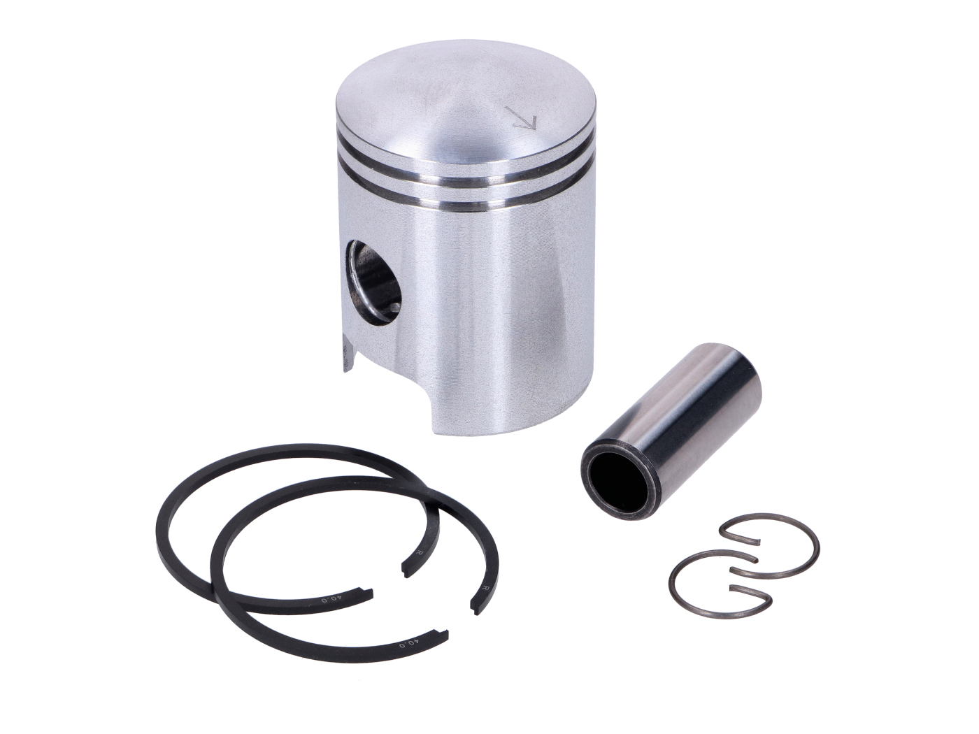 NTS Parts Pístní sada velikost A 39,945 mm 12 mm pístní čep pro Kreidler Florett, Flory MG00064172