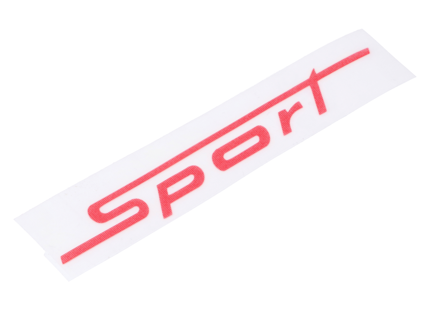 NTS Parts Samolepka Sport 90x16mm červená pro Zündapp KS 50, Sport Combinette MG00083113