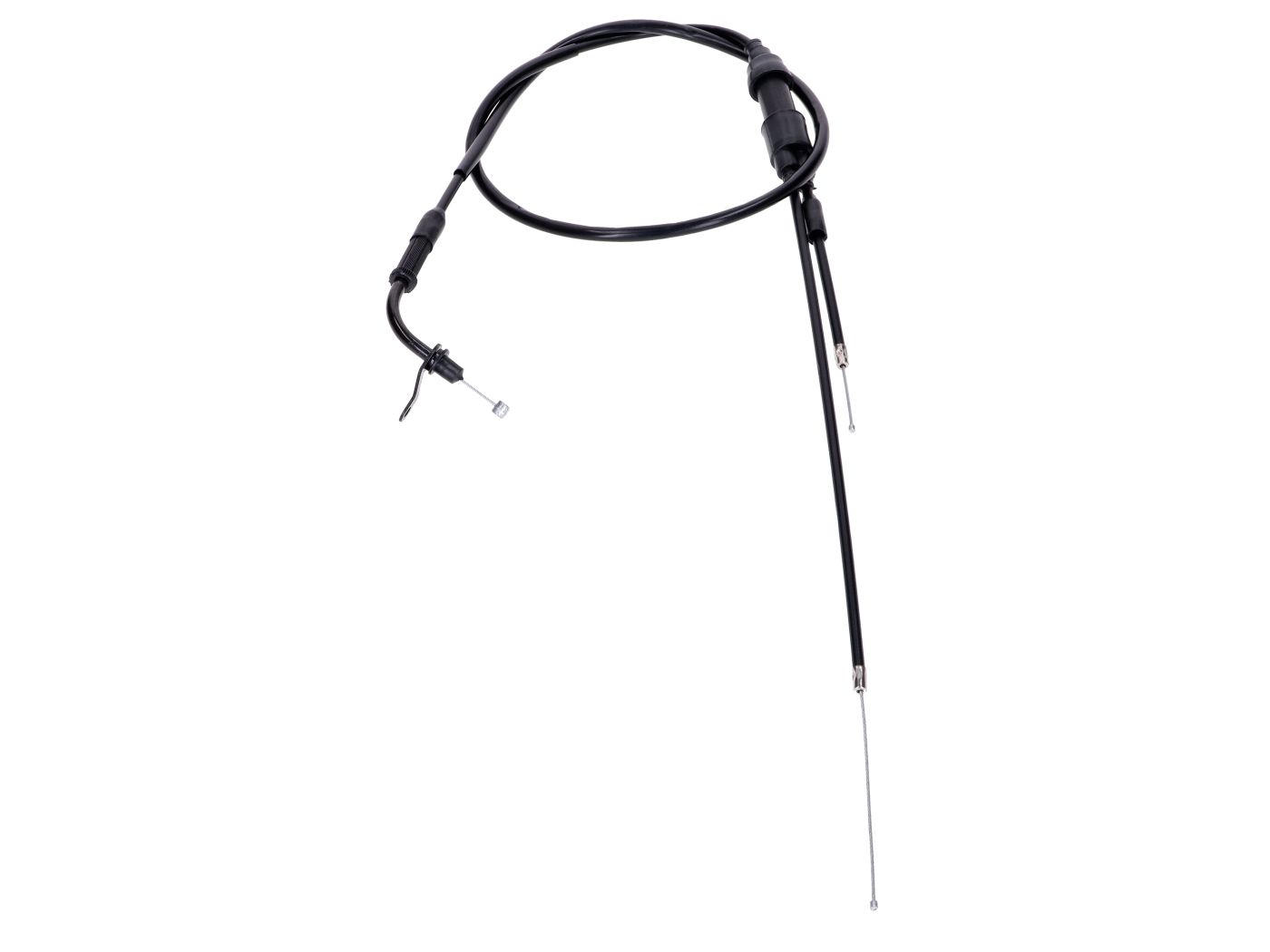 Lanko plynu Naraku PTFE pro Rieju RR, Spike 03–04 Euro 1 (černé chrániče vidlice) NK810.82