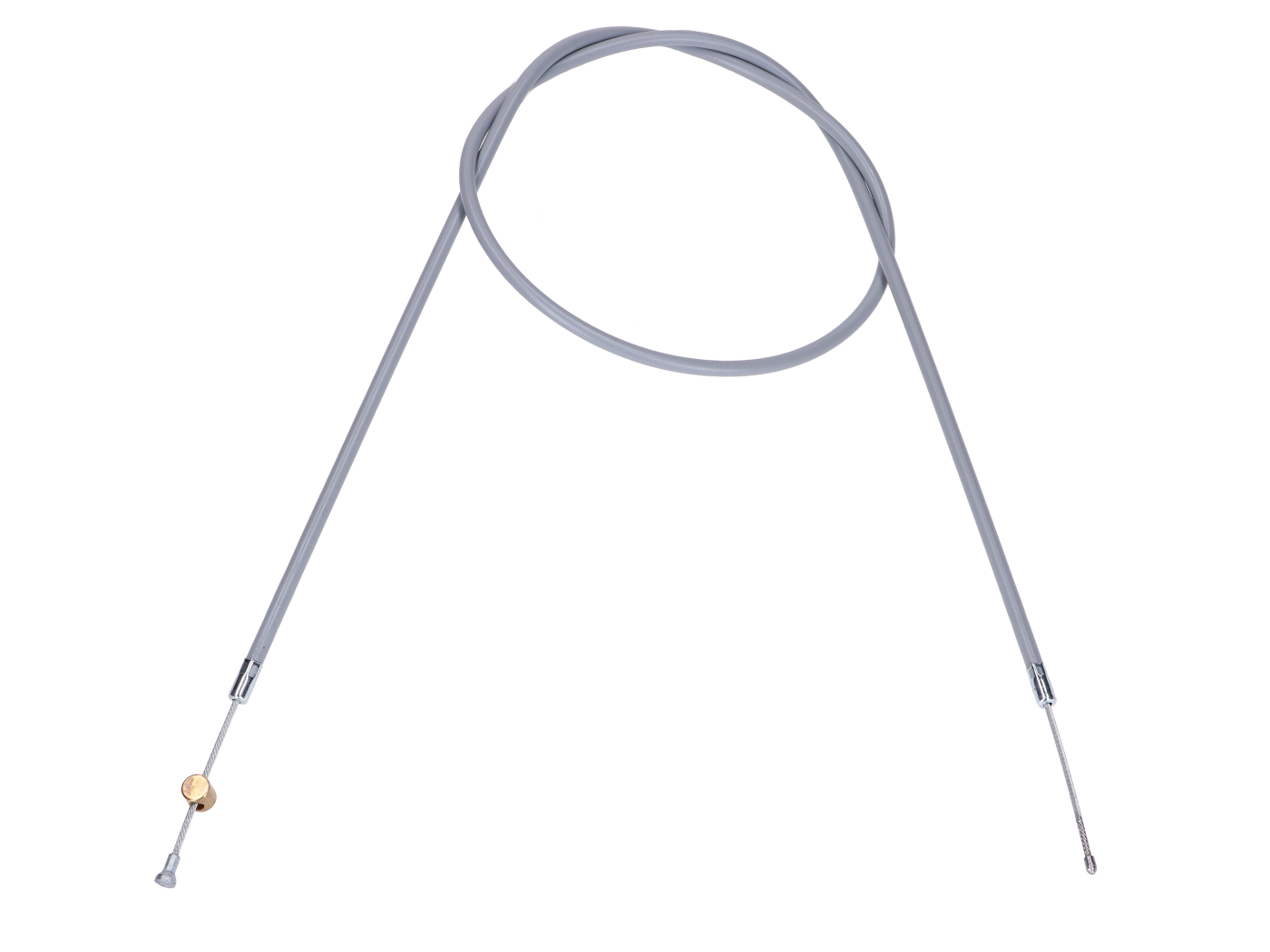 MOGA Šedé brzdové lanko pro Zündapp Bella R 200 MG00084359