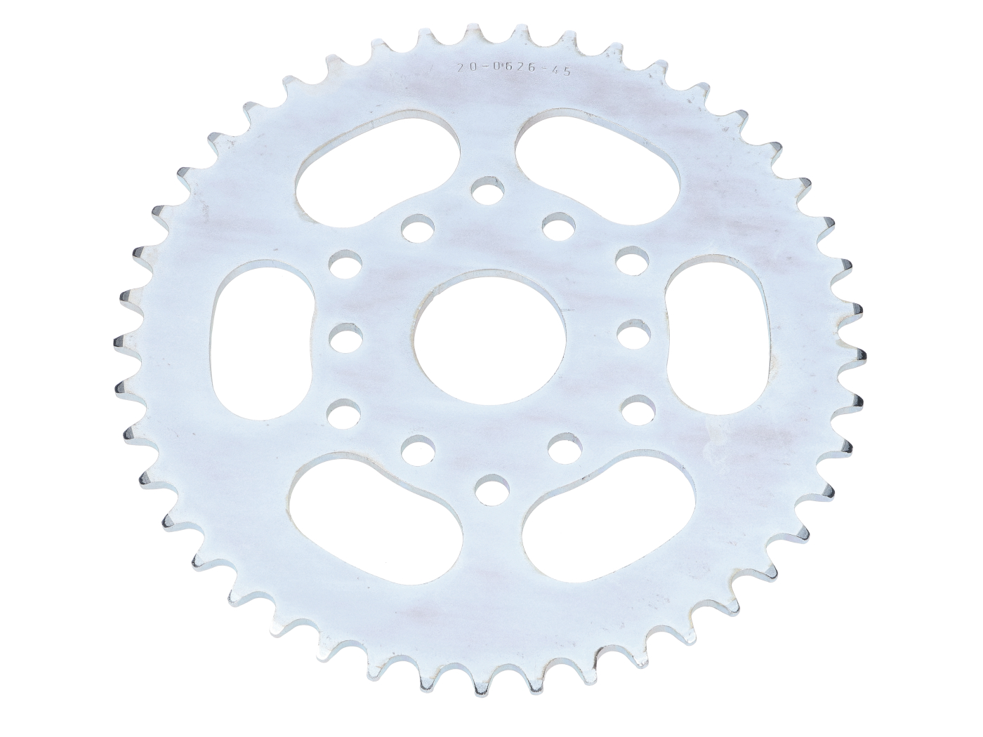 Ocelová rozeta Esjot 45 zubů pro Puch X 30 Turbo, Maxi GS 2, moped, KTM, MG00094103