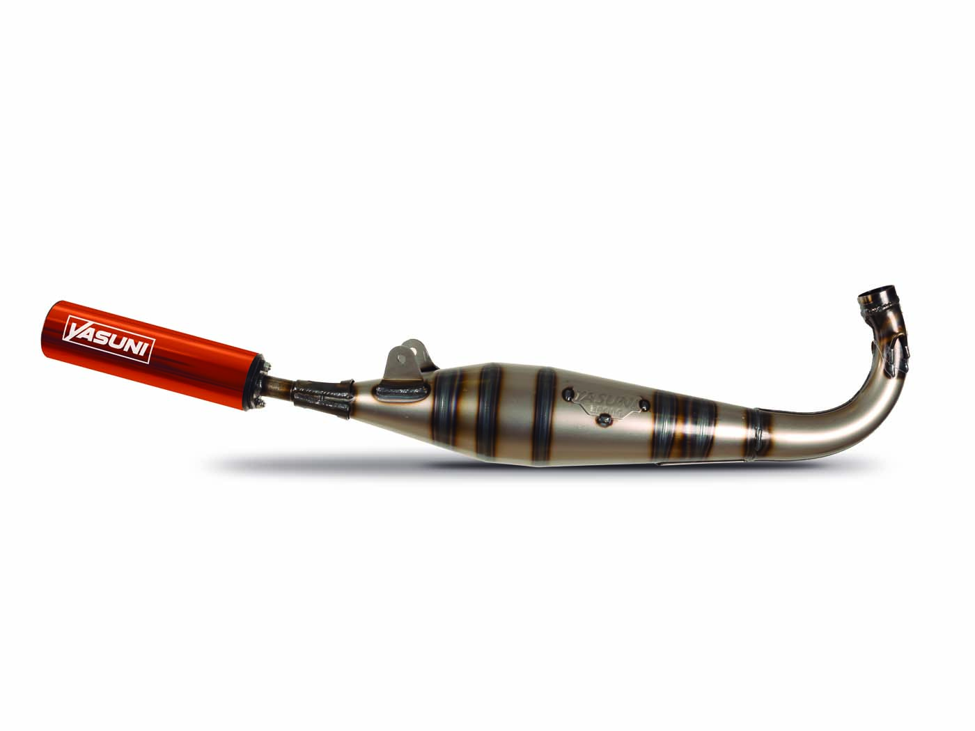 Výfuk Yasuni oranžový pro Peugeot 103 SP/RCX YA1001-2TG
