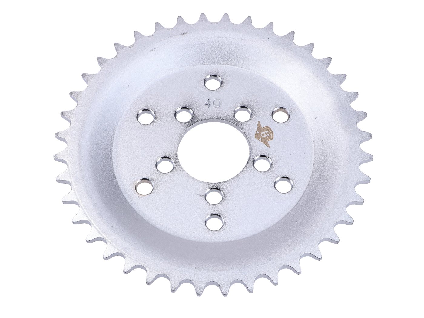 NTS Parts Rozeta 40 zubů z hliníku pro Puch Imola, Ranger 3 G, Monza 4 S, L, S MG00094160