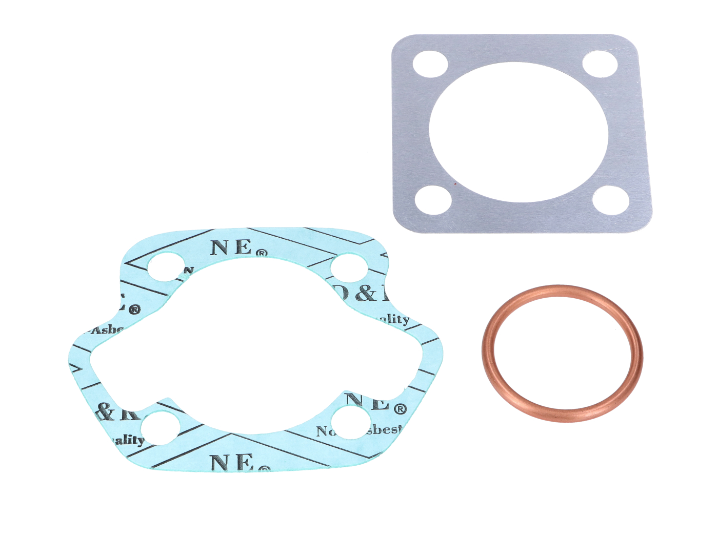 NTS Parts Sada těsnění 70 ccm 44 mm 3dílná pro Kreidler Florett egg tank, LF, LH, RMC MG00063299