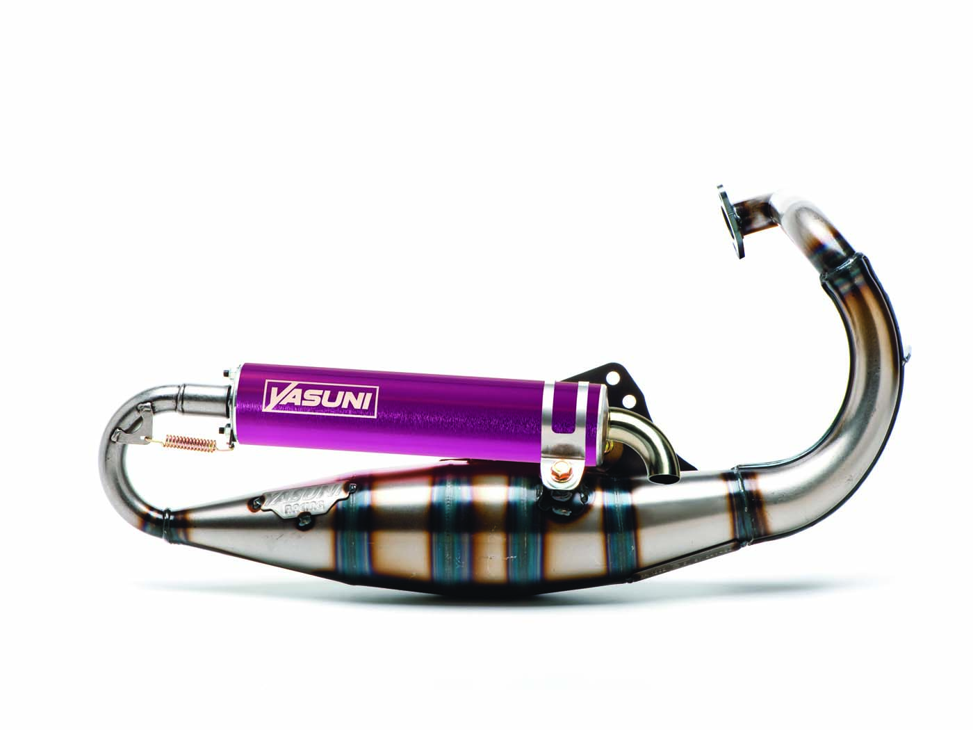 Výfuk Yasuni R fialový pro Buxy, Speedake, Speedfight YA1002V