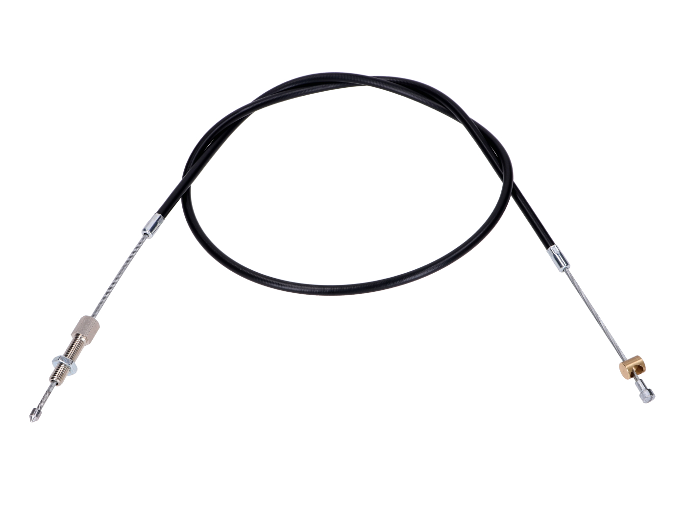 MOGA Přední brzdové lanko černé pro Zündapp DB 201, Norma, veteránský motocykl MG00084316