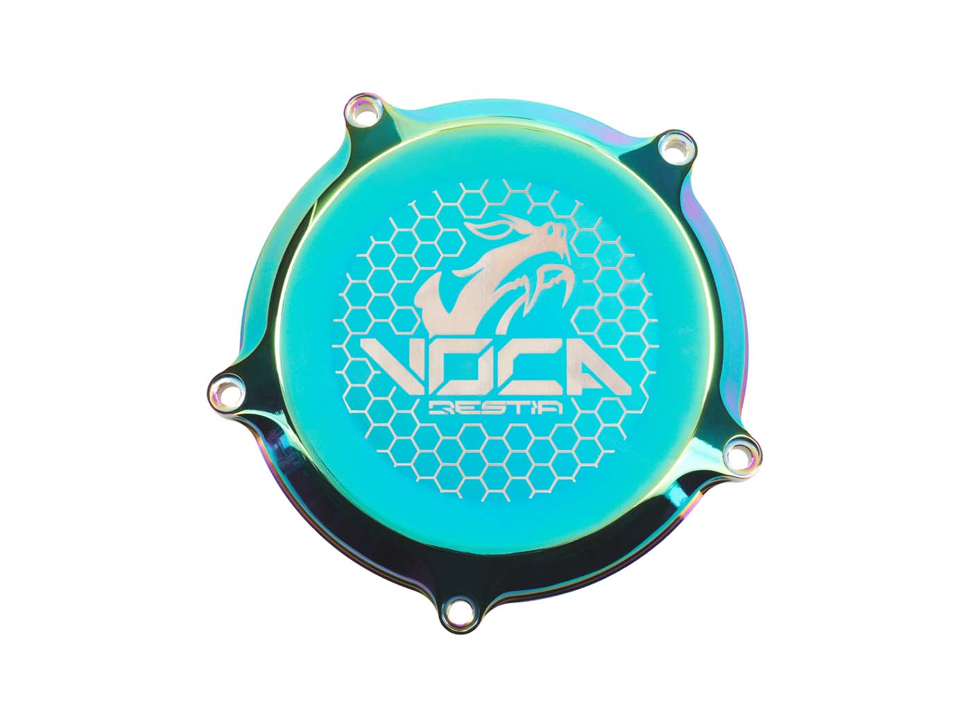 Voca Racing Kryt víka spojky Voca CNC titan pro Minarelli AM6 VCR-RD19188COVER3/TI